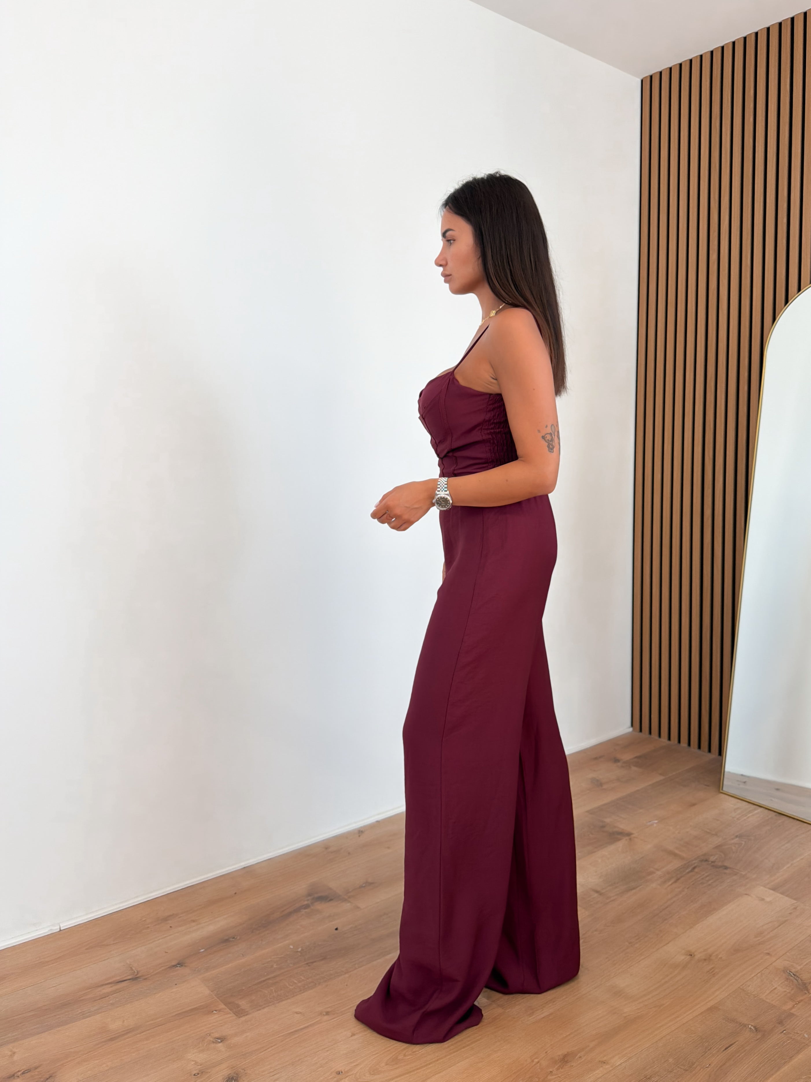 Tuta Intera Allure - Bordeaux