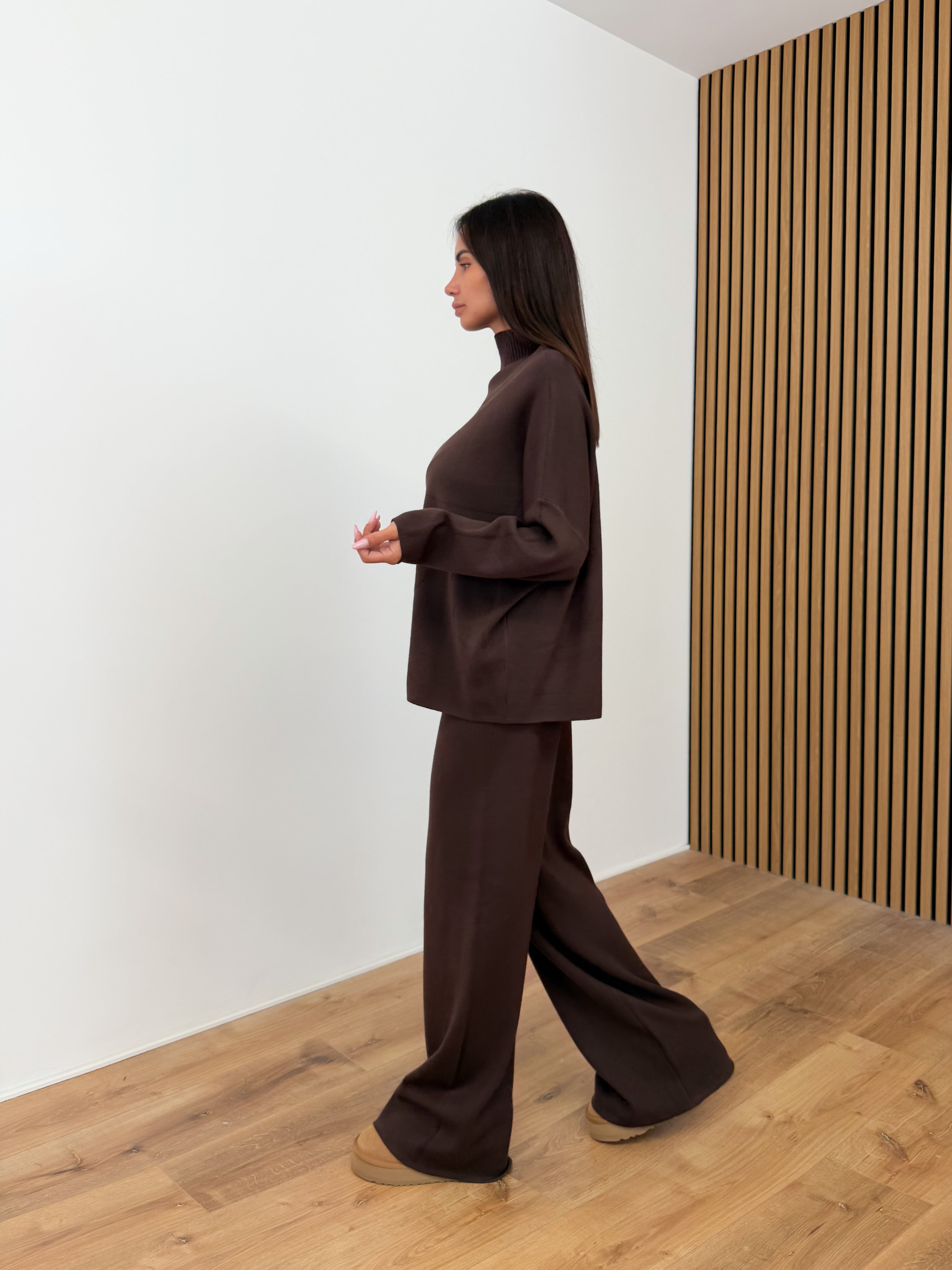 Coordinato Winter - Marrone