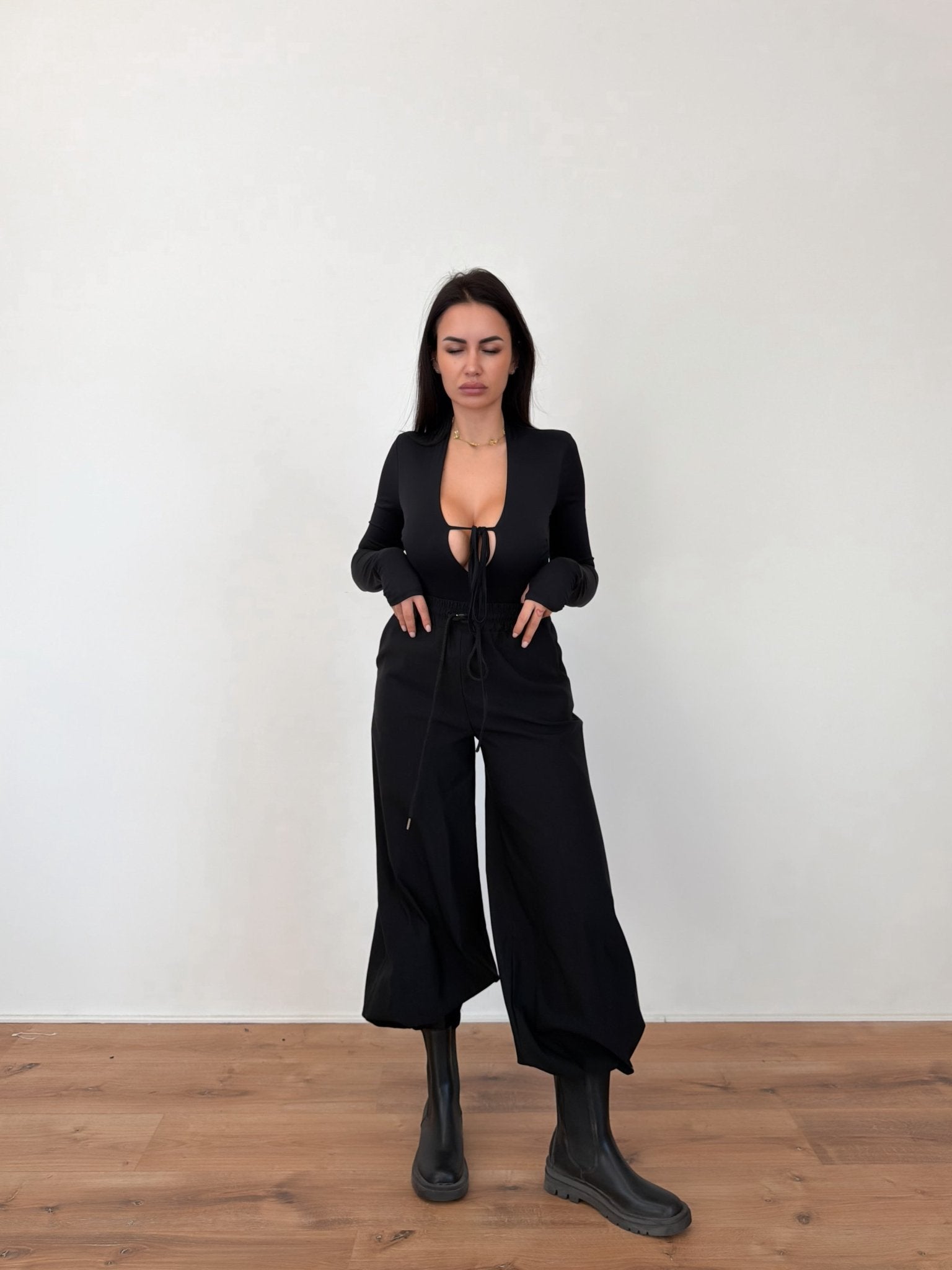 Body Fiocchetto - Nero - SAINTH