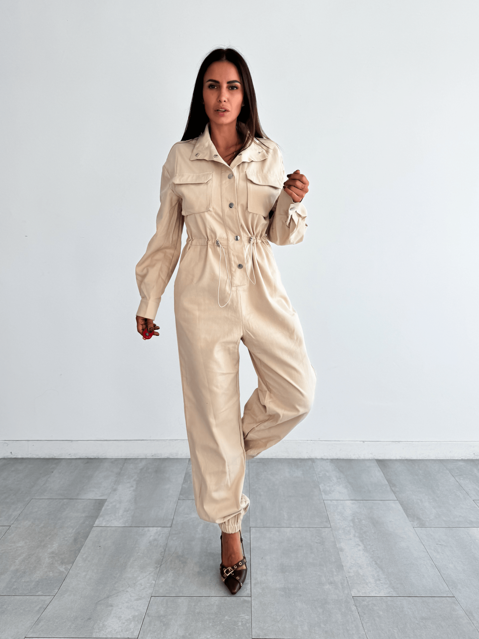 Tuta Intera ArmDay - Beige - SAINTH