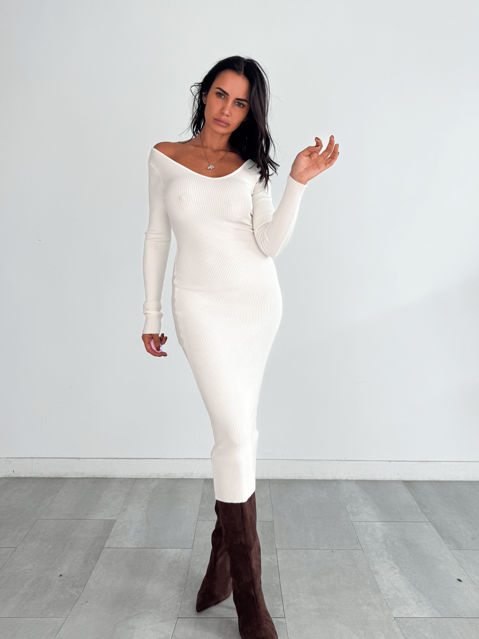 Abito Pull Fascino - Burro - SAINTH