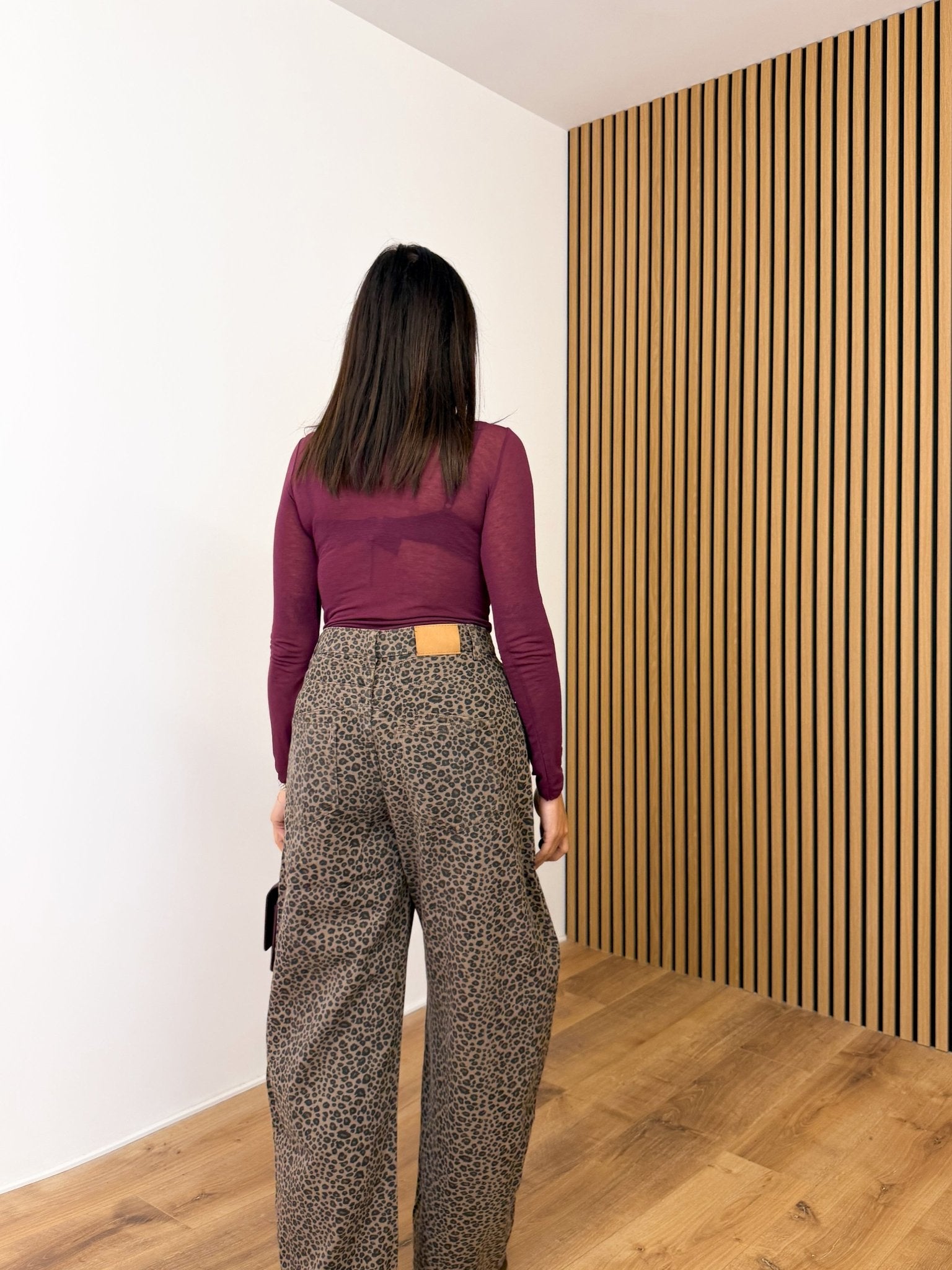 Jeans Baggy - Leopardato - SAINTH