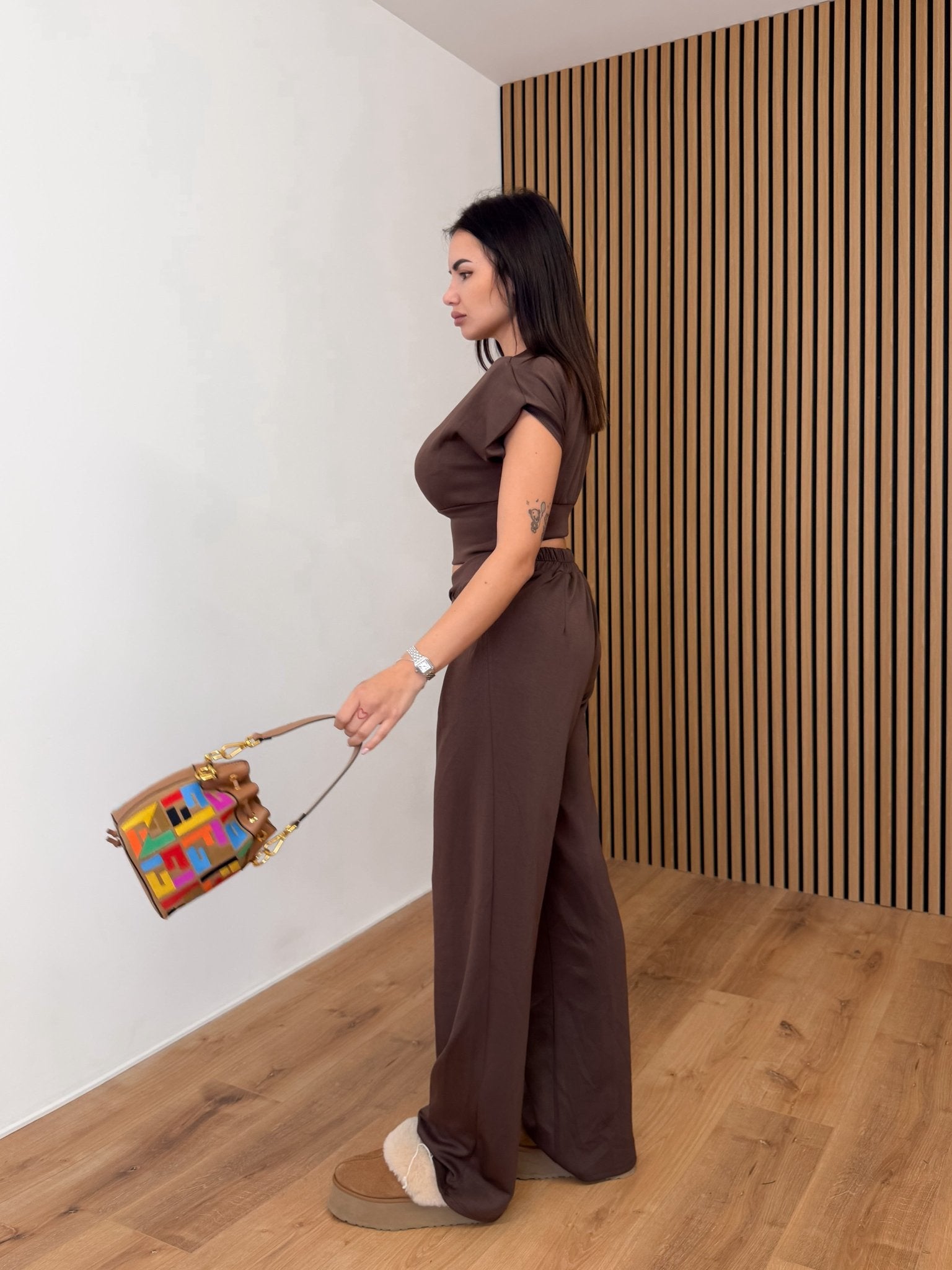 Completo Tuta Twist - Marrrone - SAINTH