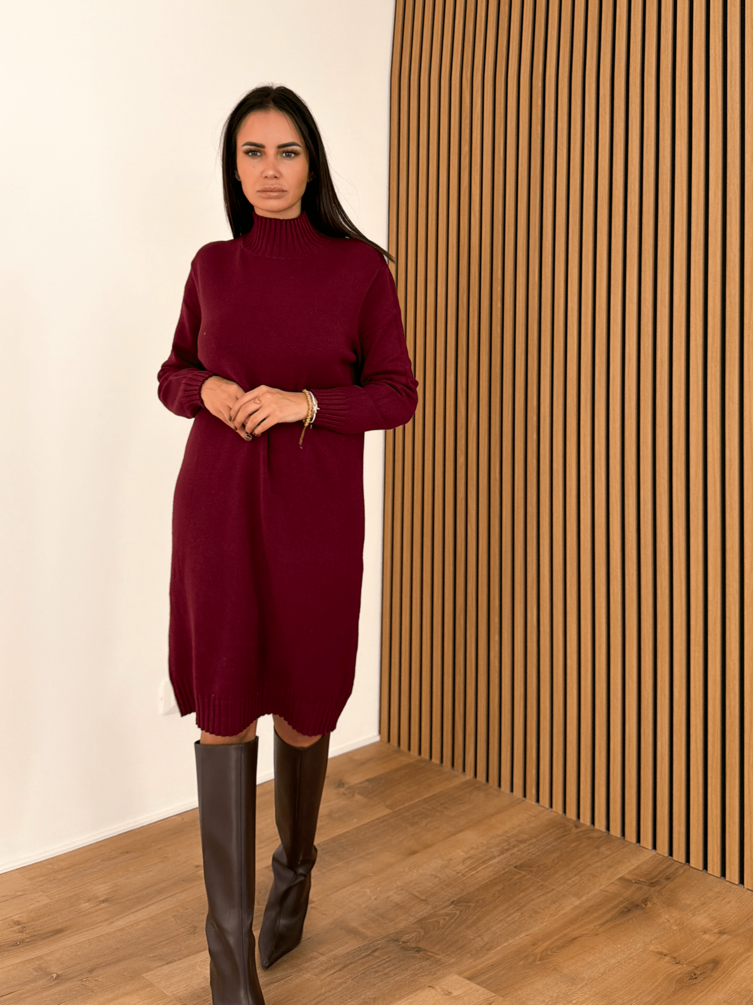 Pull Abito Harmony - Bordeaux - SAINTH