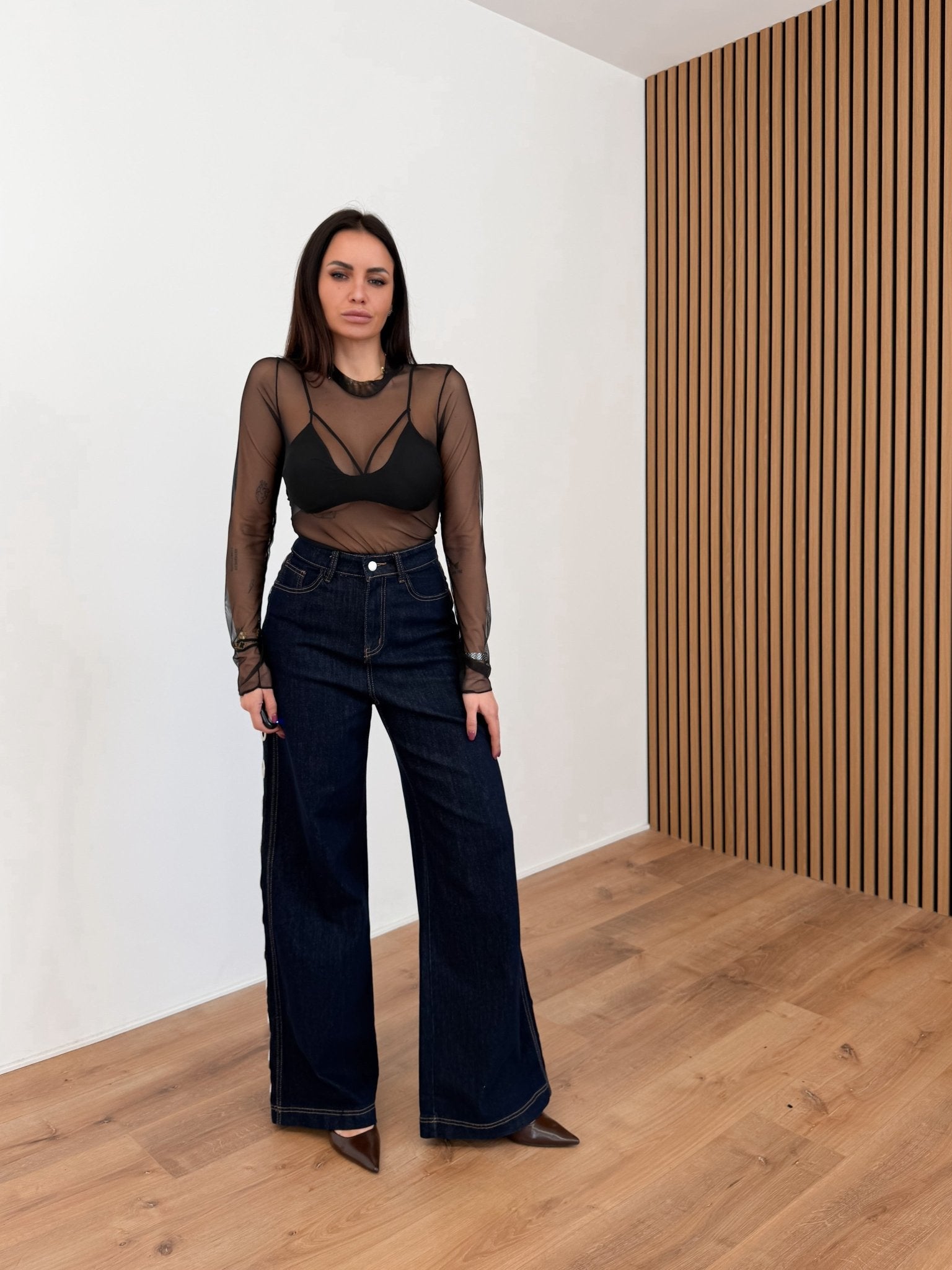Jeans TR693 - Denim Scuro - SAINTH