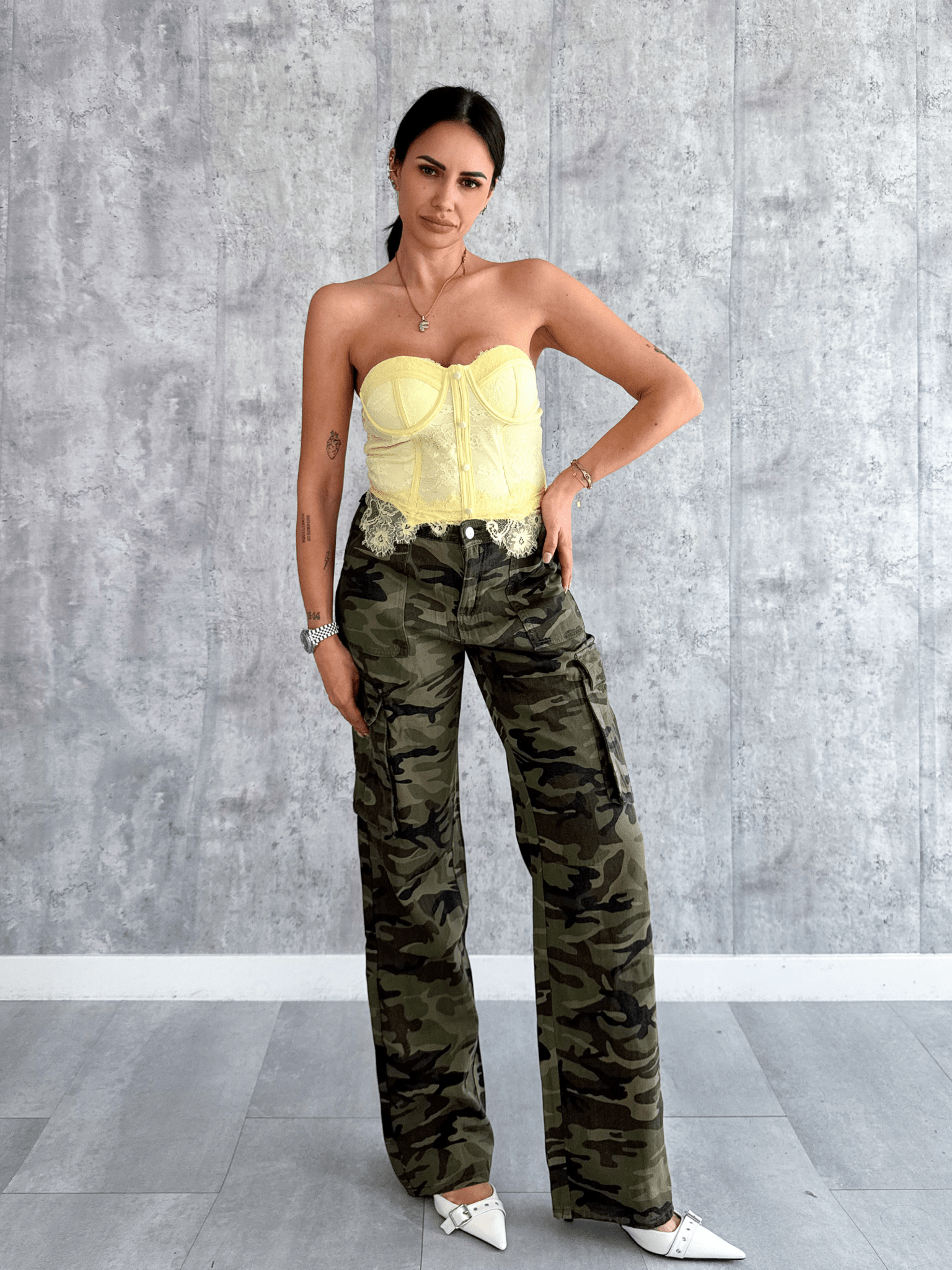 Pantalone Courage - Mimetico - SAINTH