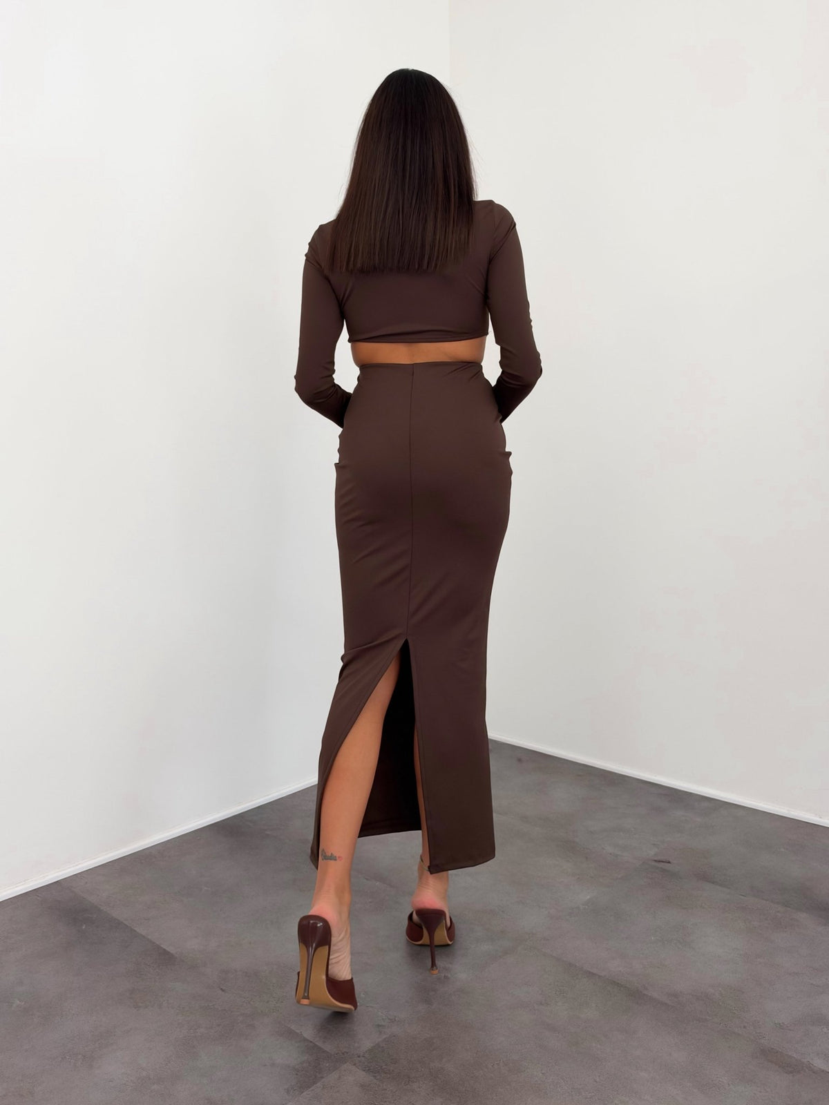 Coordinato Venere - Marrone - SAINTH