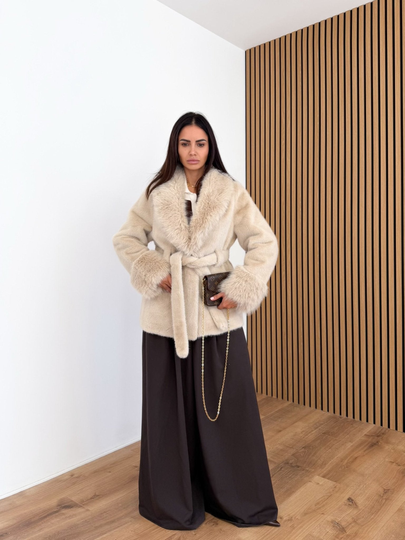 Pelliccia Blanket - Beige - SAINTH