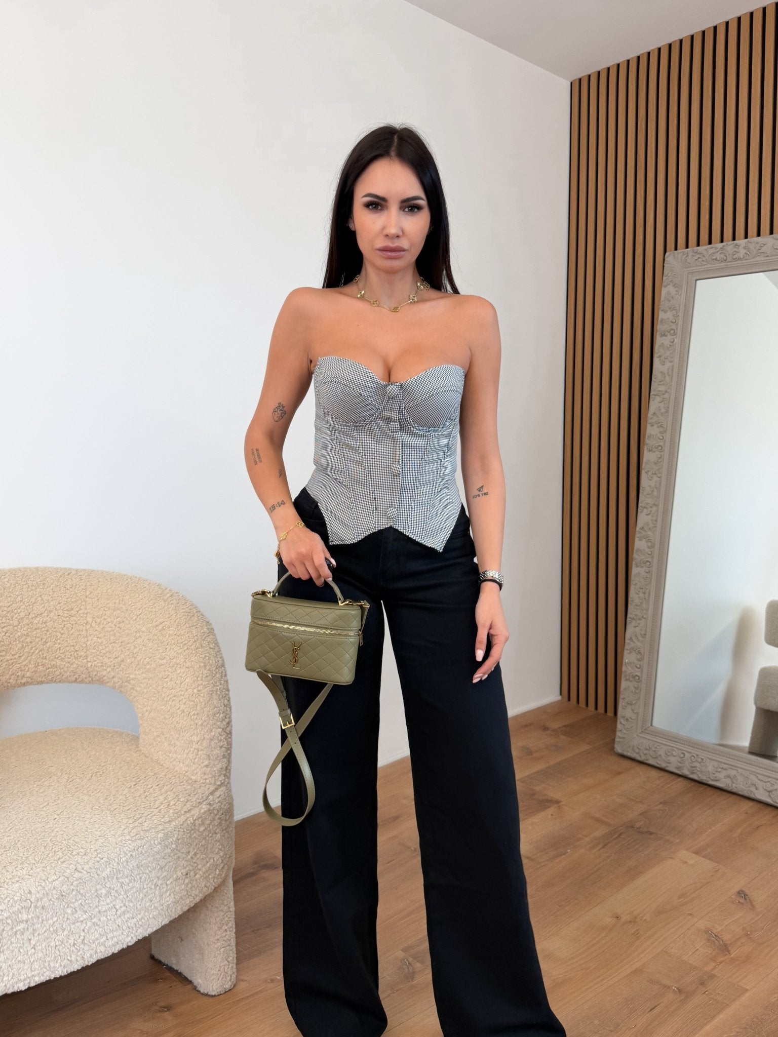 Corpetto PDP - Nero e Bianco