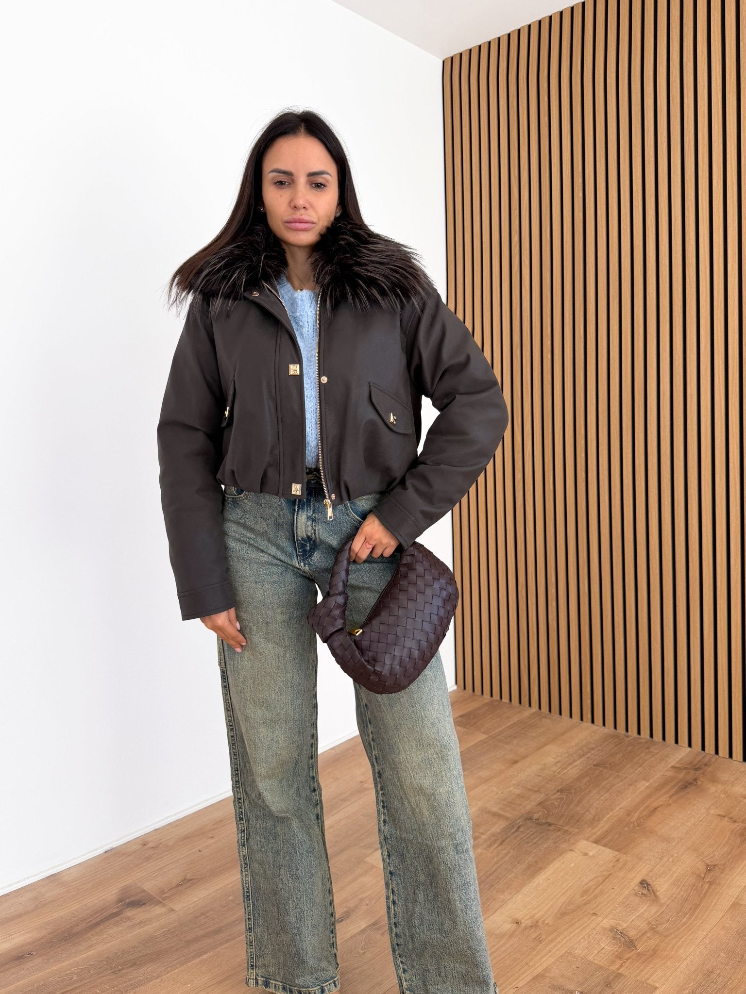 Chiodo Secret - Marrone - SAINTH