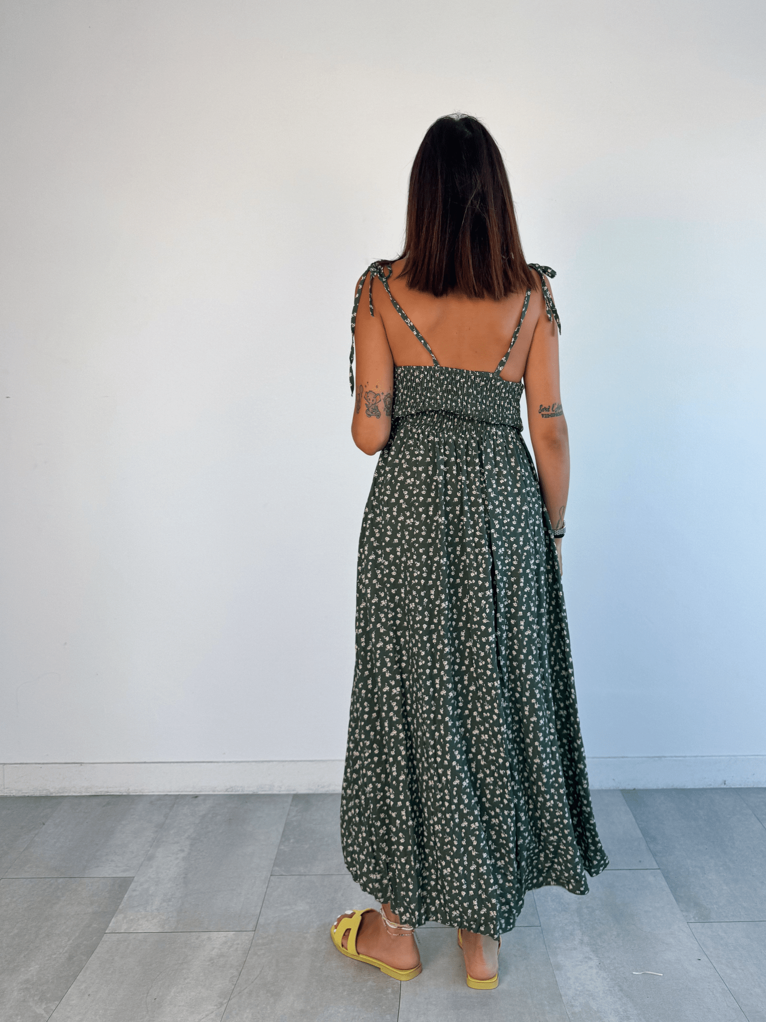 Abito Donzella - Verde Militare - SAINTH