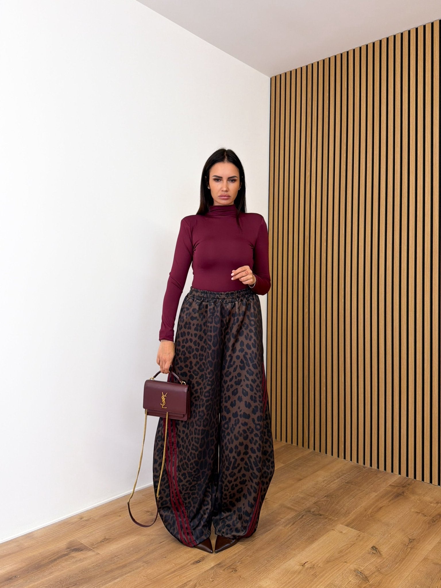 Pantalone Tuta Safari - Leo e Bordeaux - SAINTH