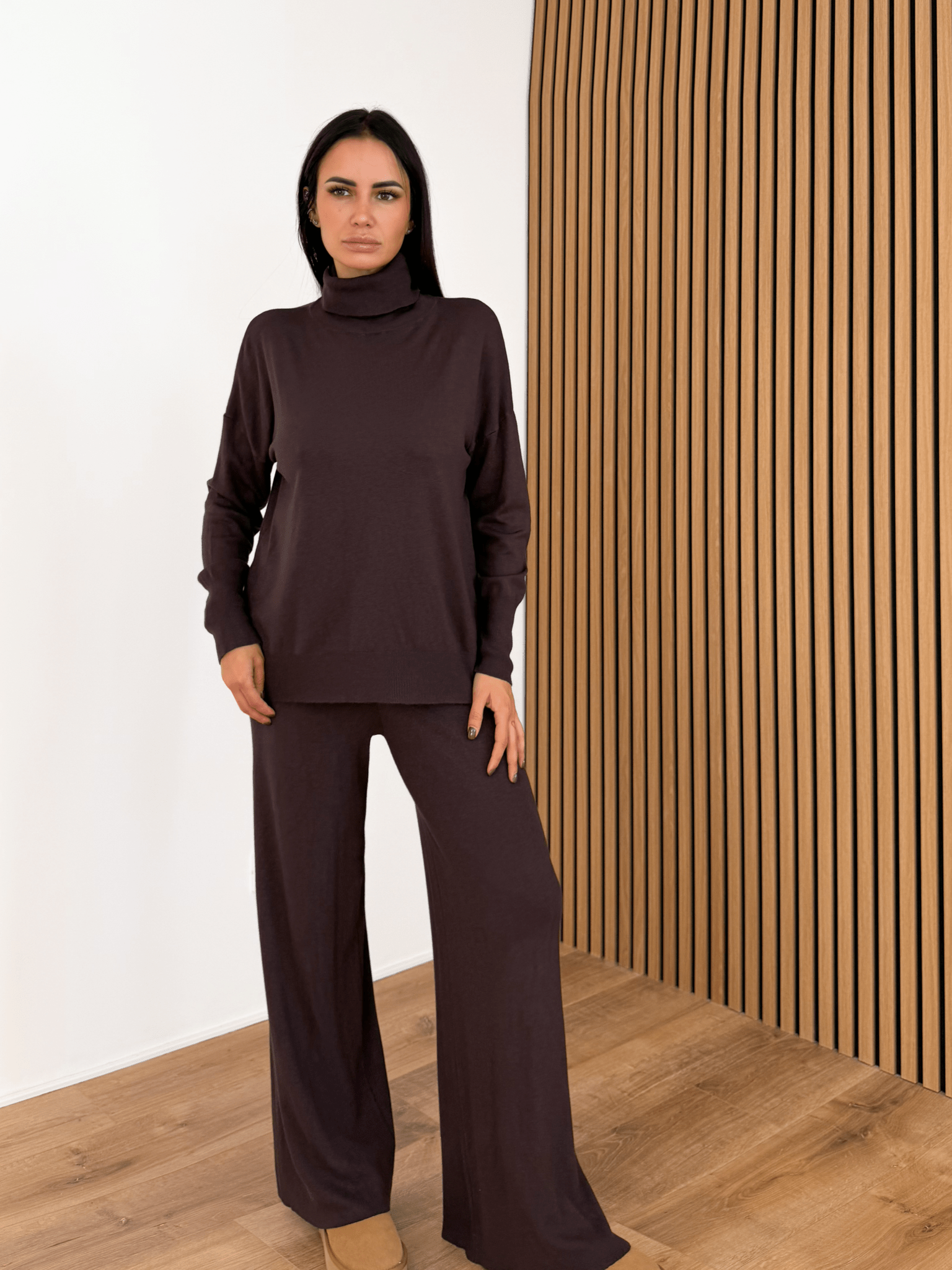 Coordinato Carezza - Marrone - SAINTH