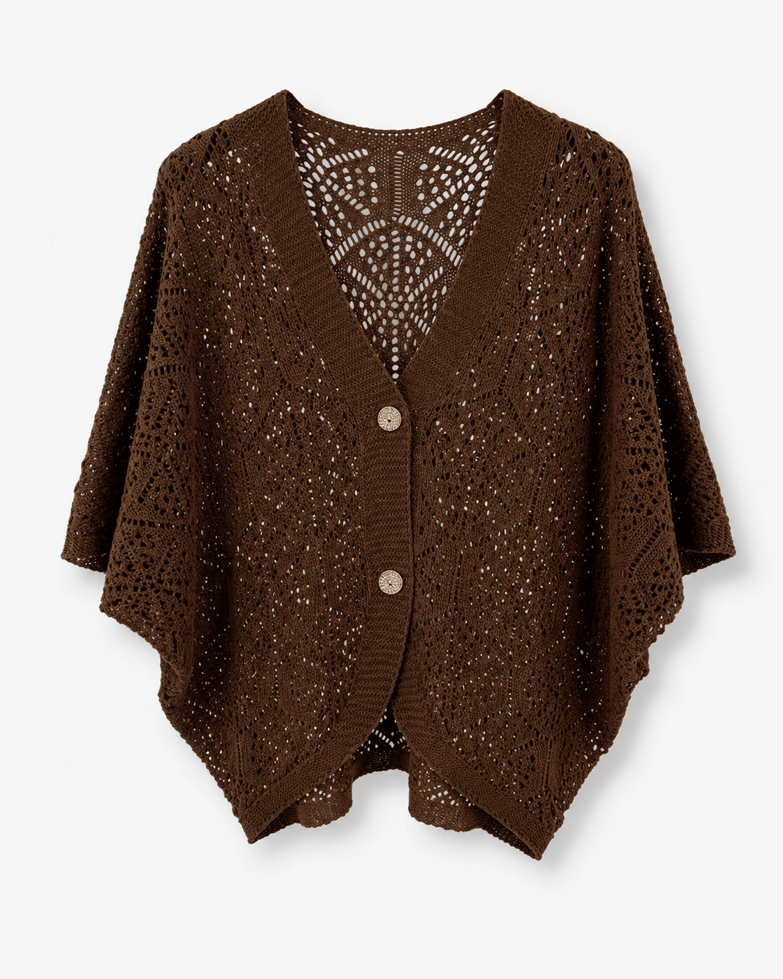 Gift Cardigan New Collection - Marrone - SAINTH