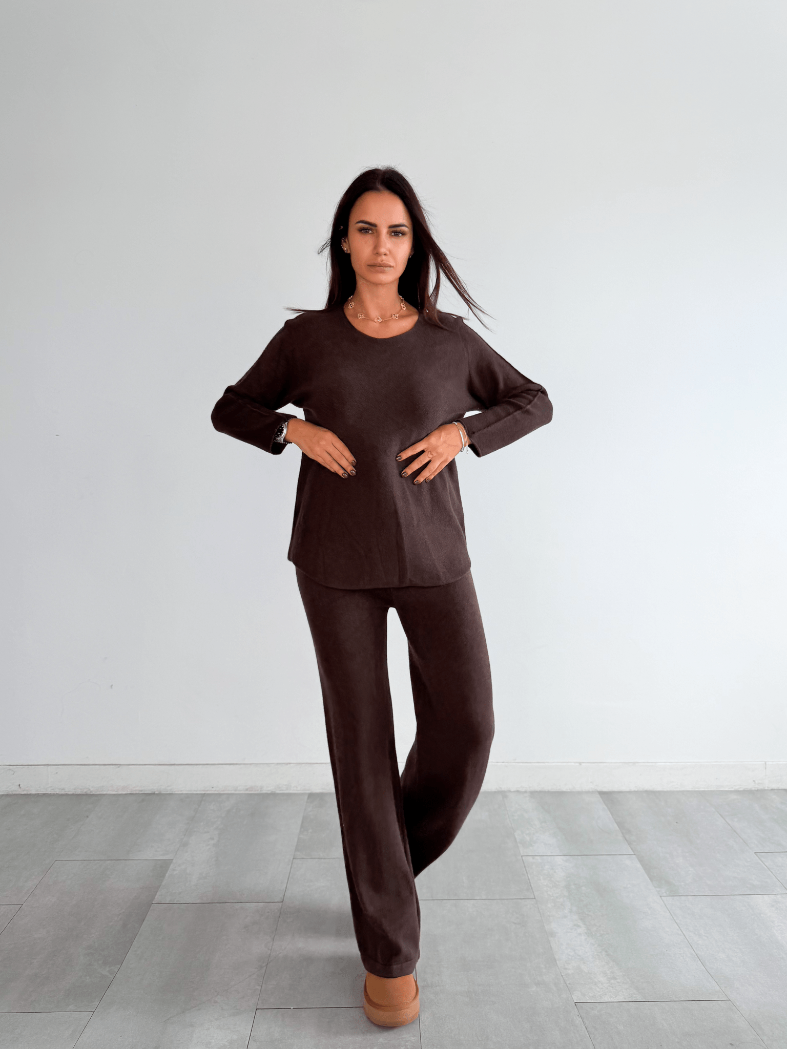 Coordinato Sugar - Marrone - SAINTH