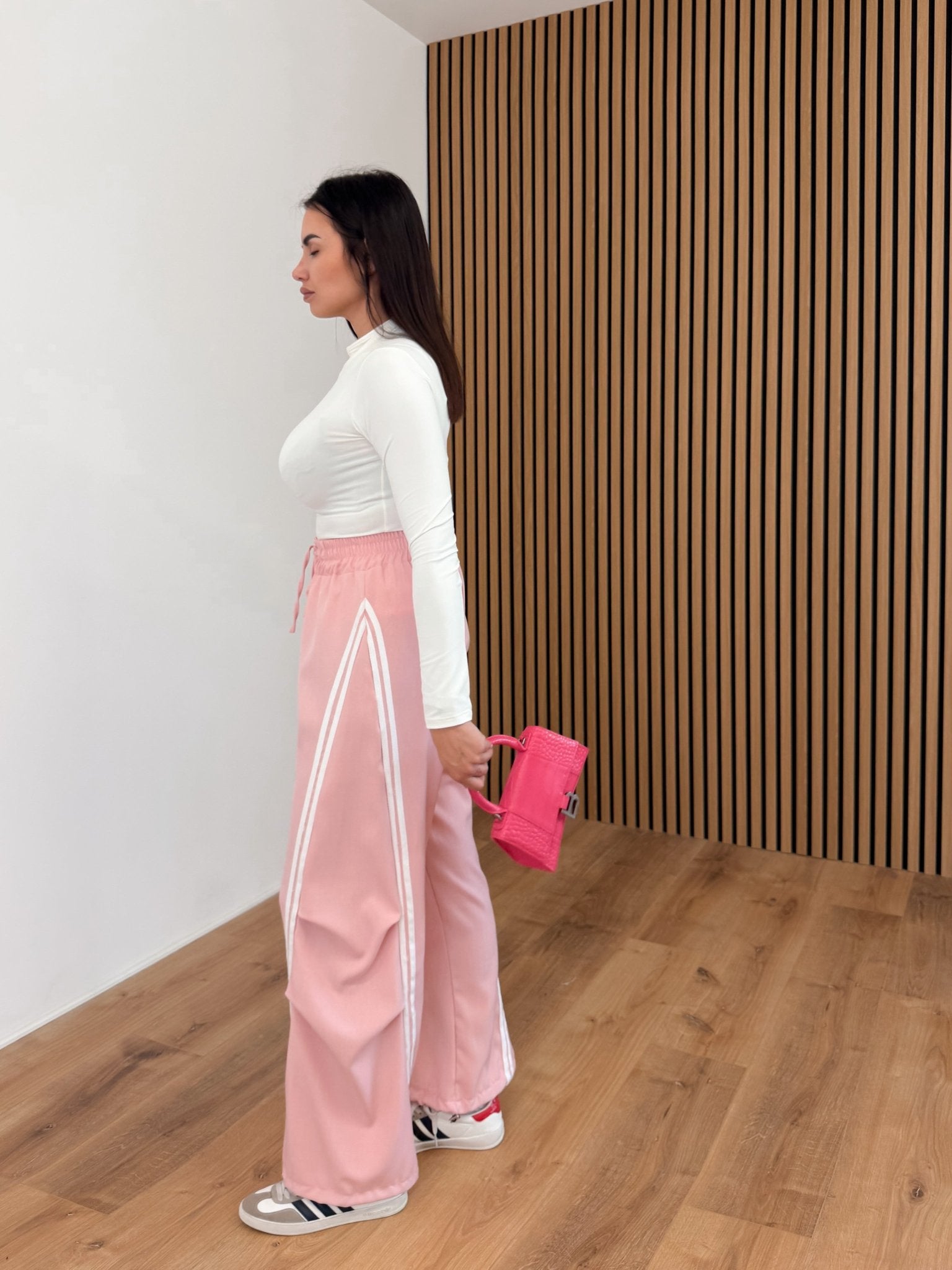 Pantalone Stripe - Rosa - SAINTH