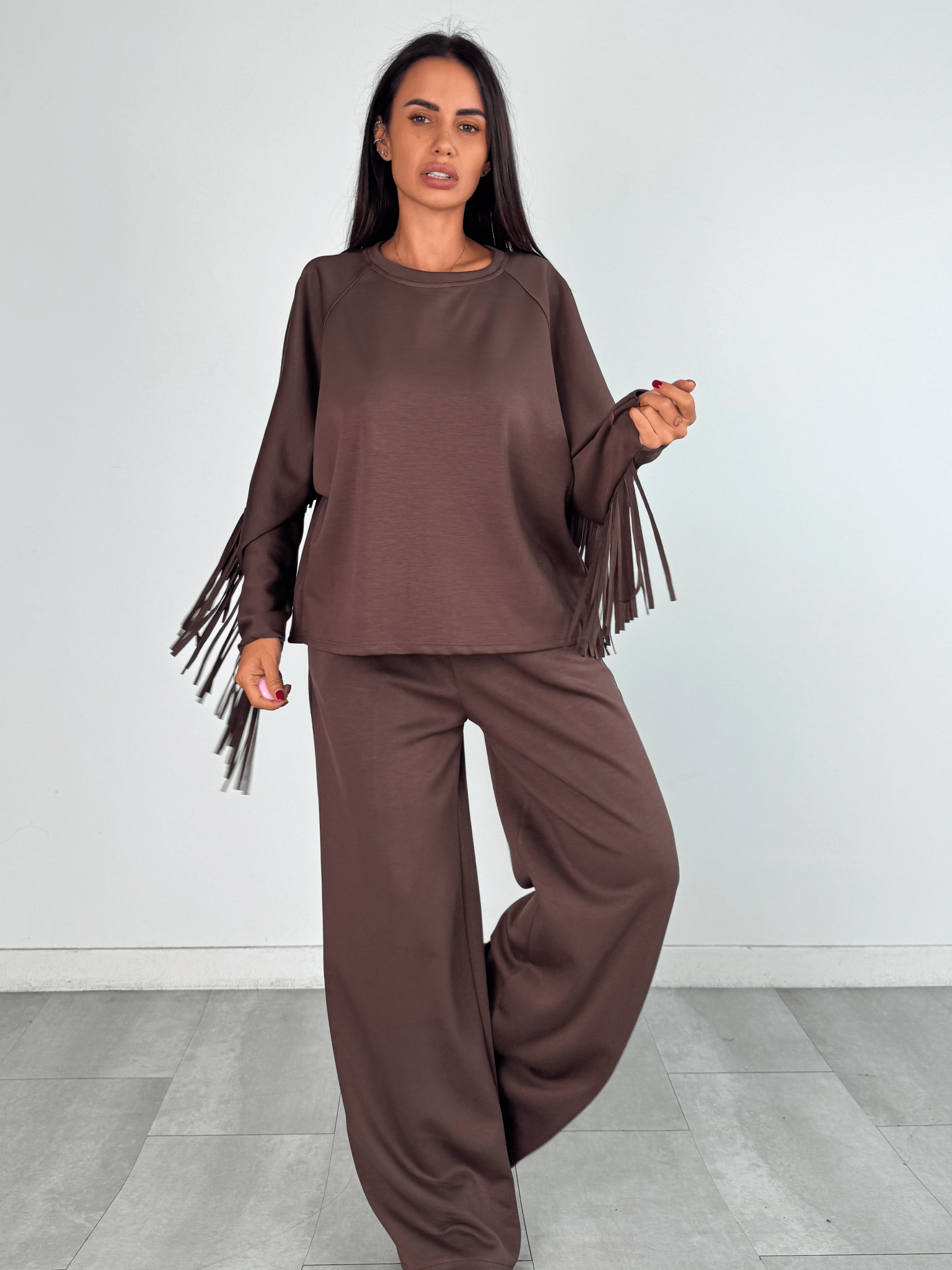 Felpa Indi - Marrone - SAINTH