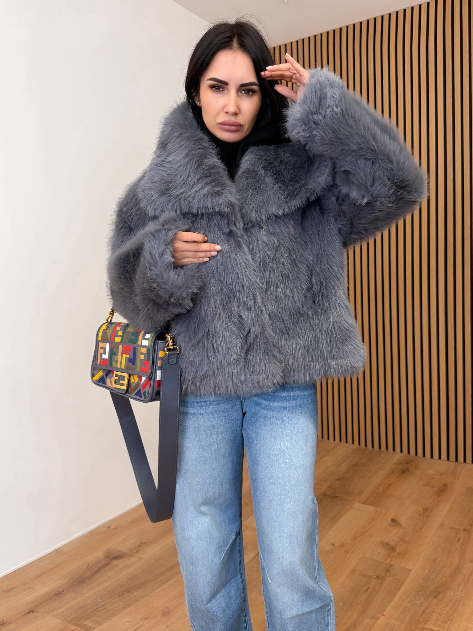 Pelliccia Chamonix - Grigia - SAINTH