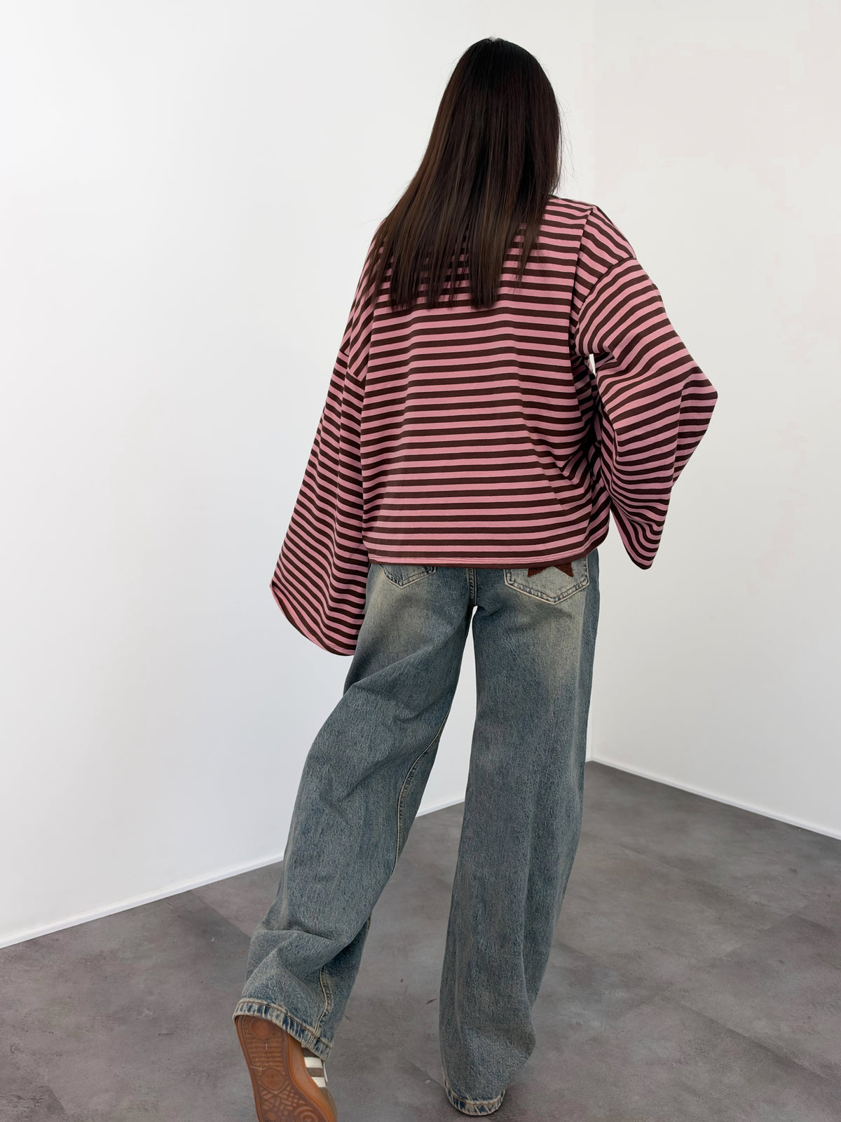 Maglia Stregatto - Marrone Rosa - SAINTH