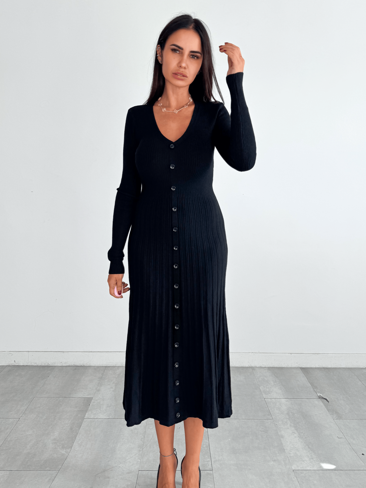 Abito Campanella - Nero - SAINTH