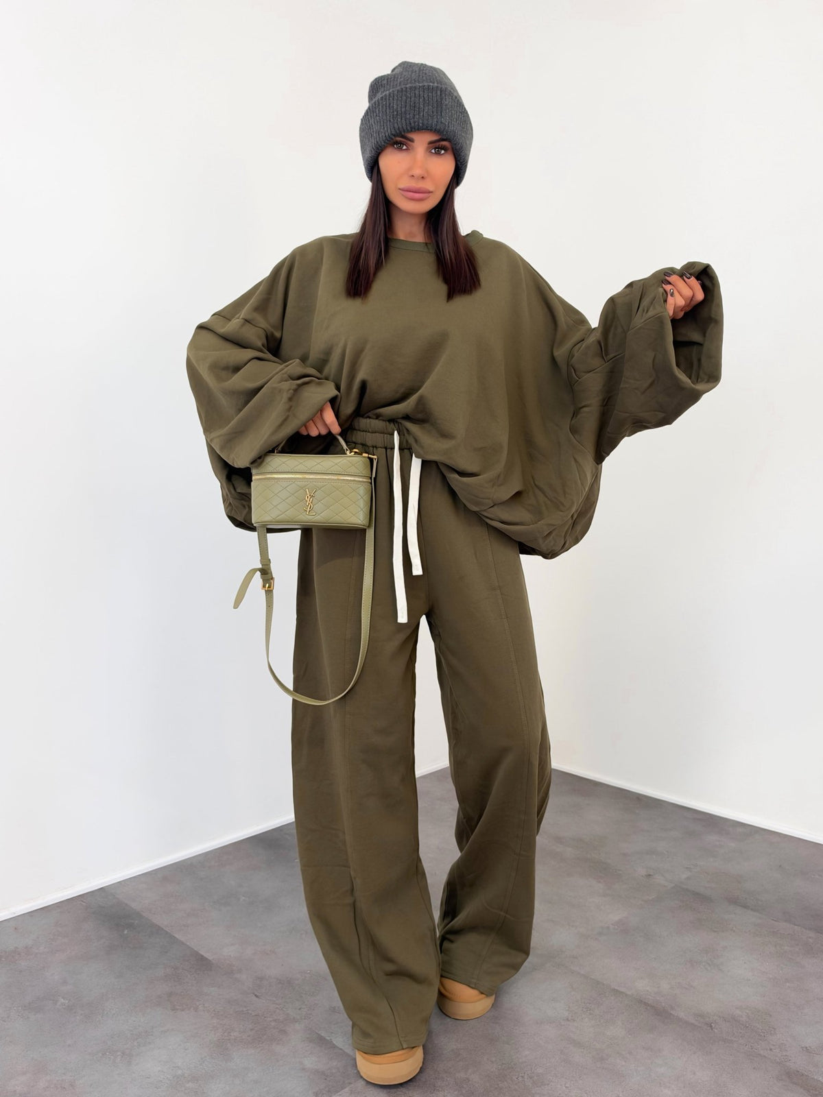 Coordinato Balloon - Army Green - SAINTH