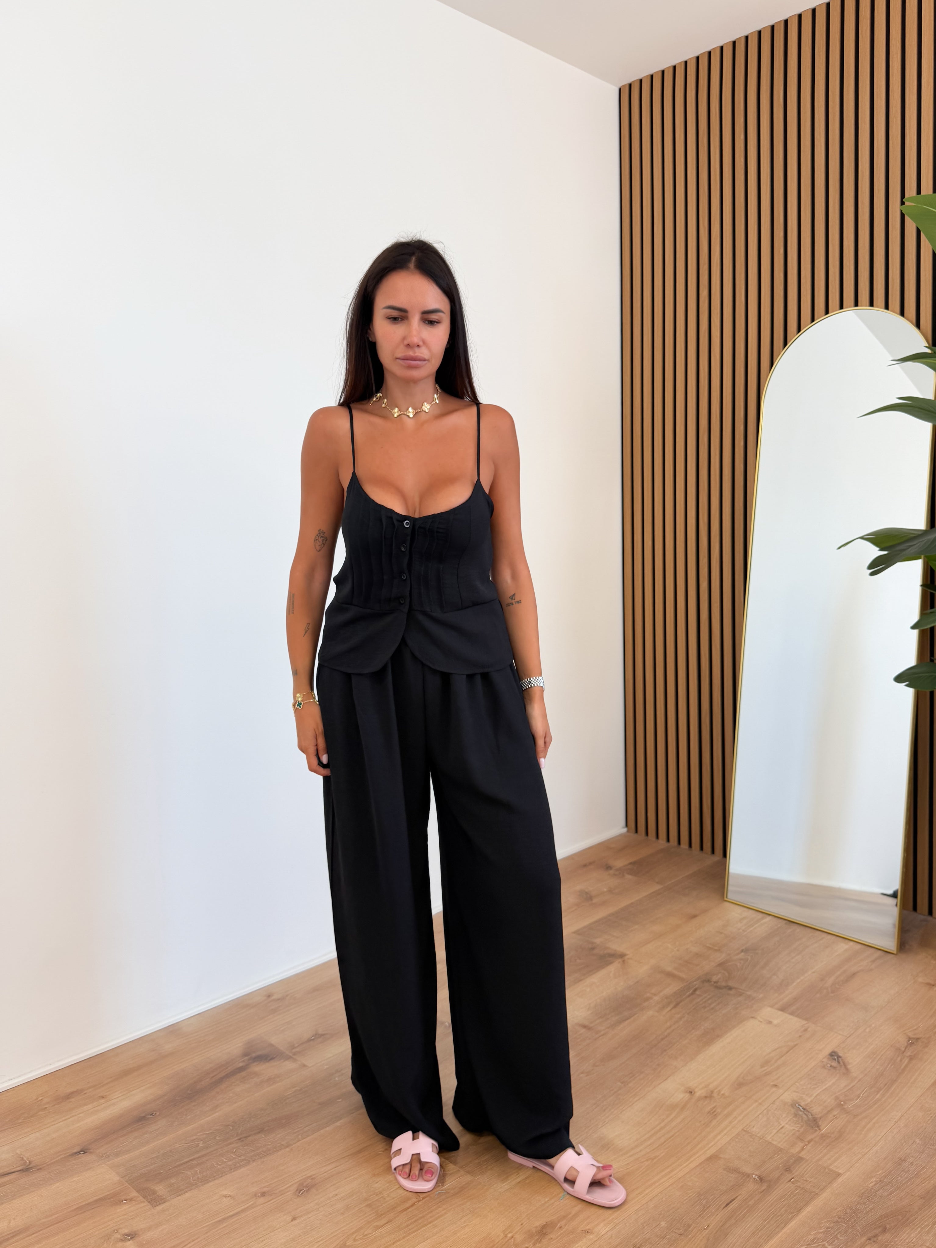 Coordinato Perla - Nero