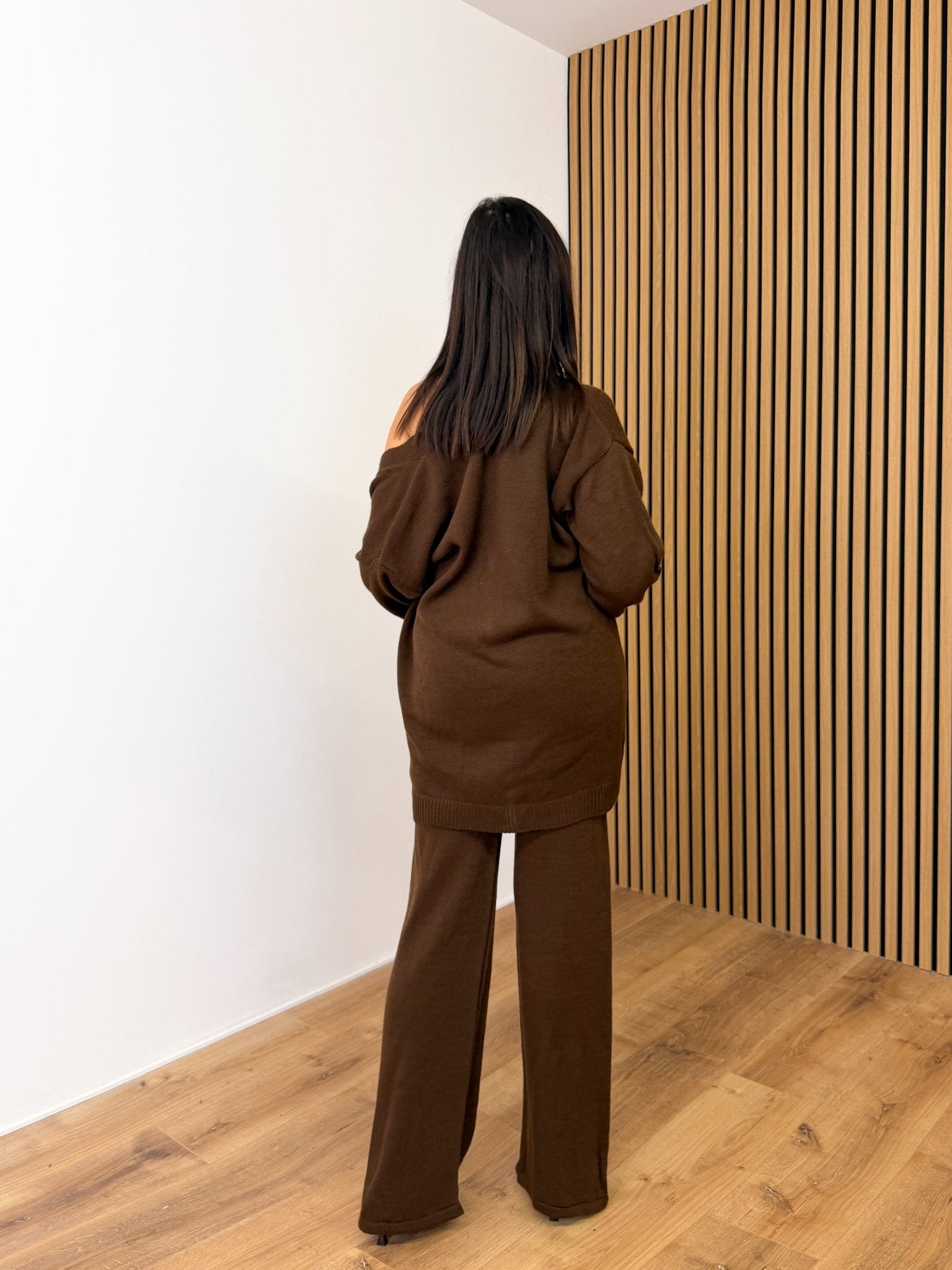 Coordinato Tris Cromby - Marrone - SAINTH