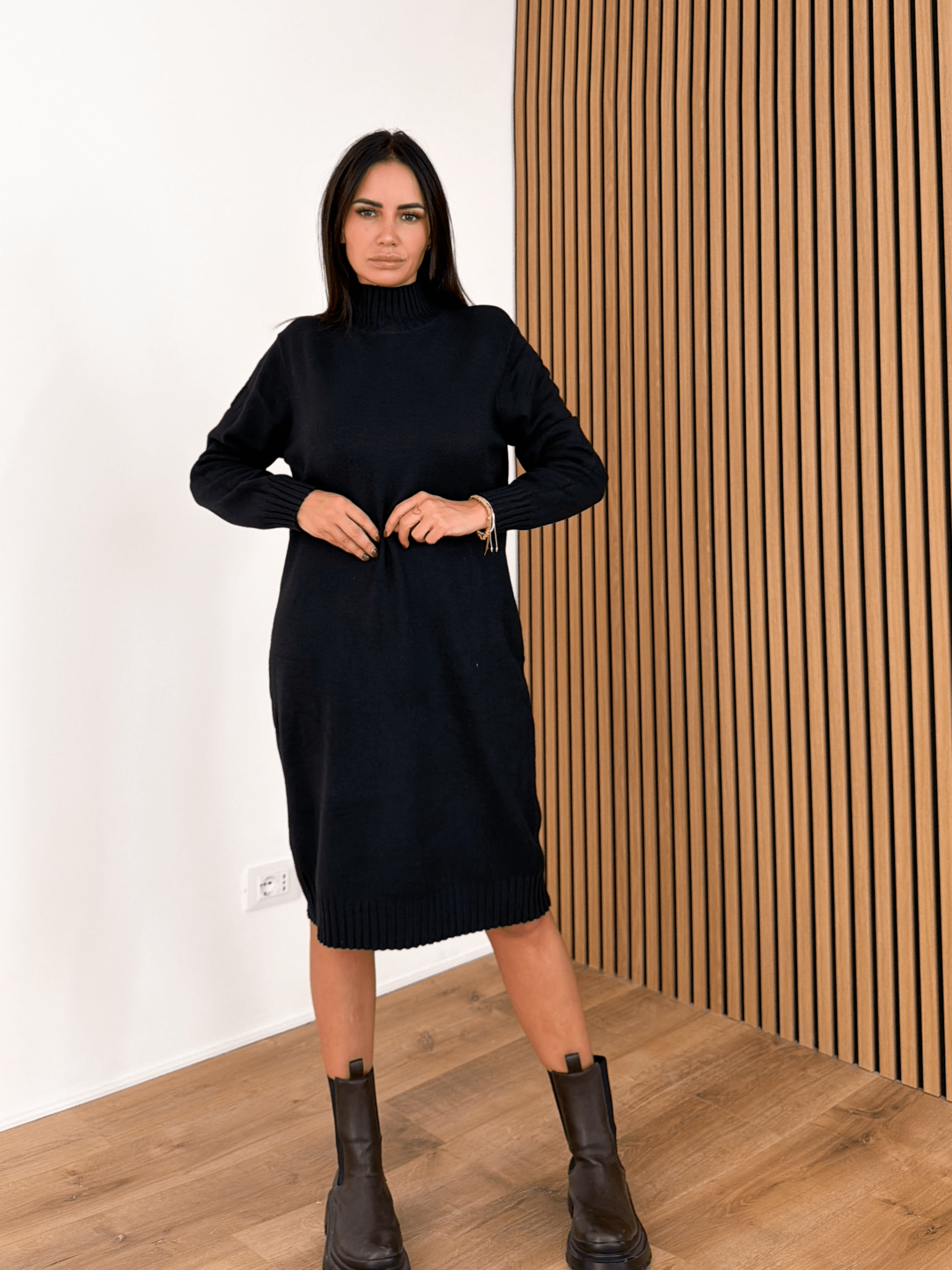 Pull Abito Harmony - Nero - SAINTH