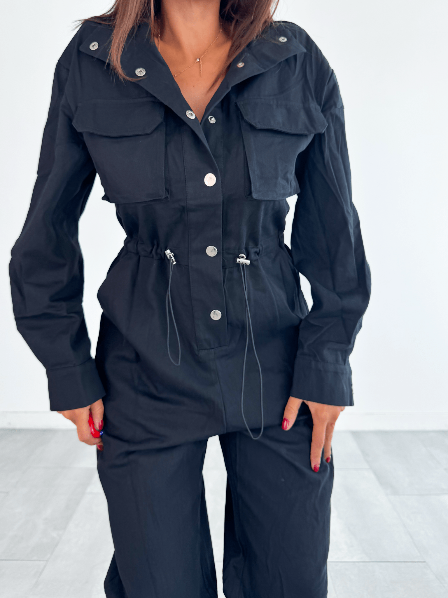 Tuta Intera ArmDay - Nero - SAINTH