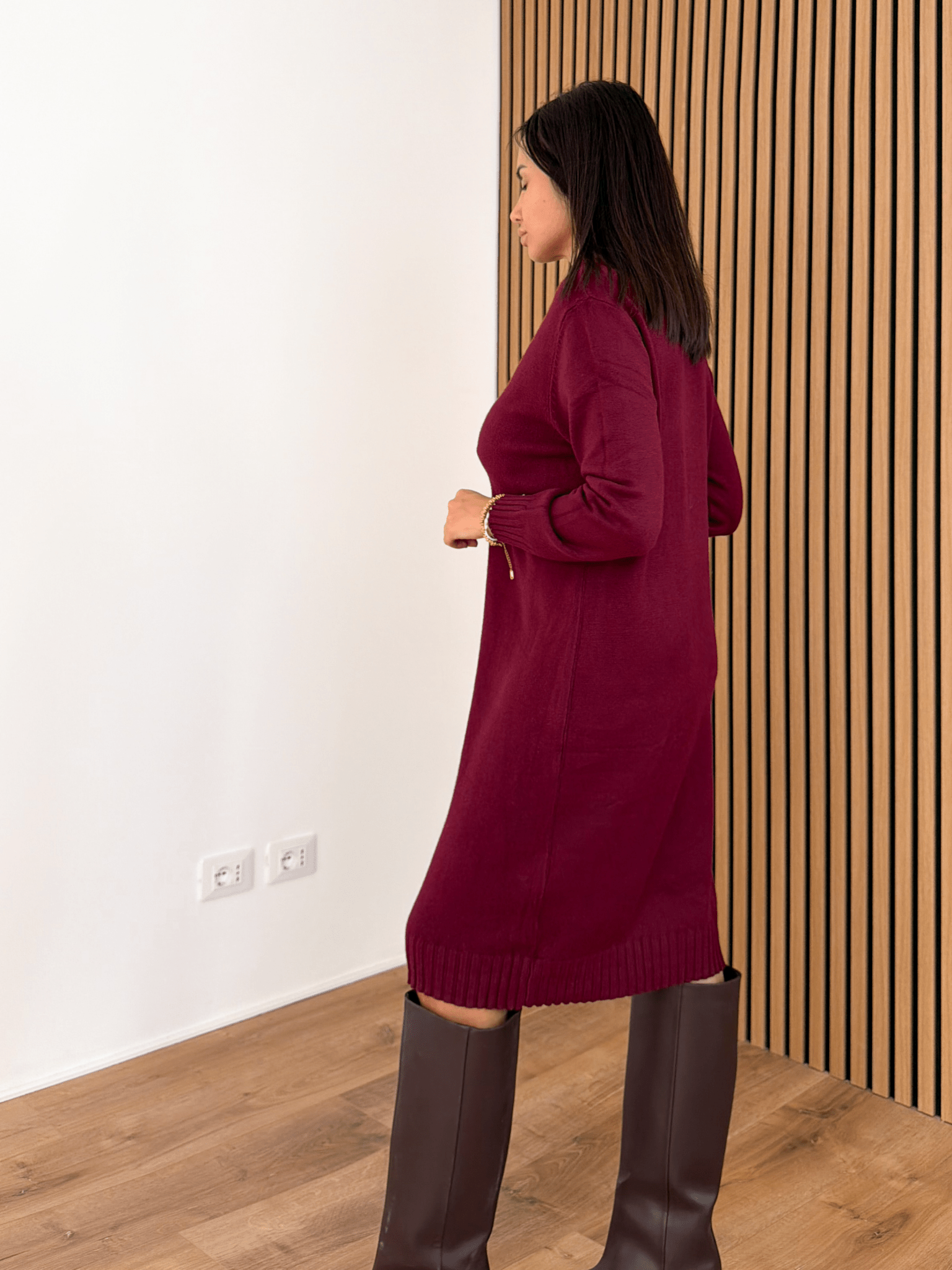 Pull Abito Harmony - Bordeaux - SAINTH