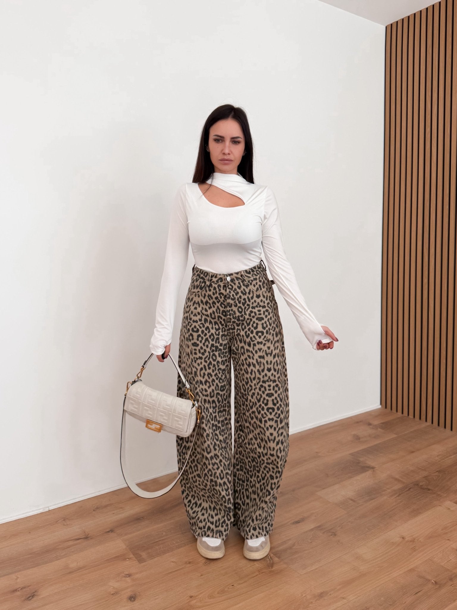 Jeans FX5298 - Leopardato - SAINTH