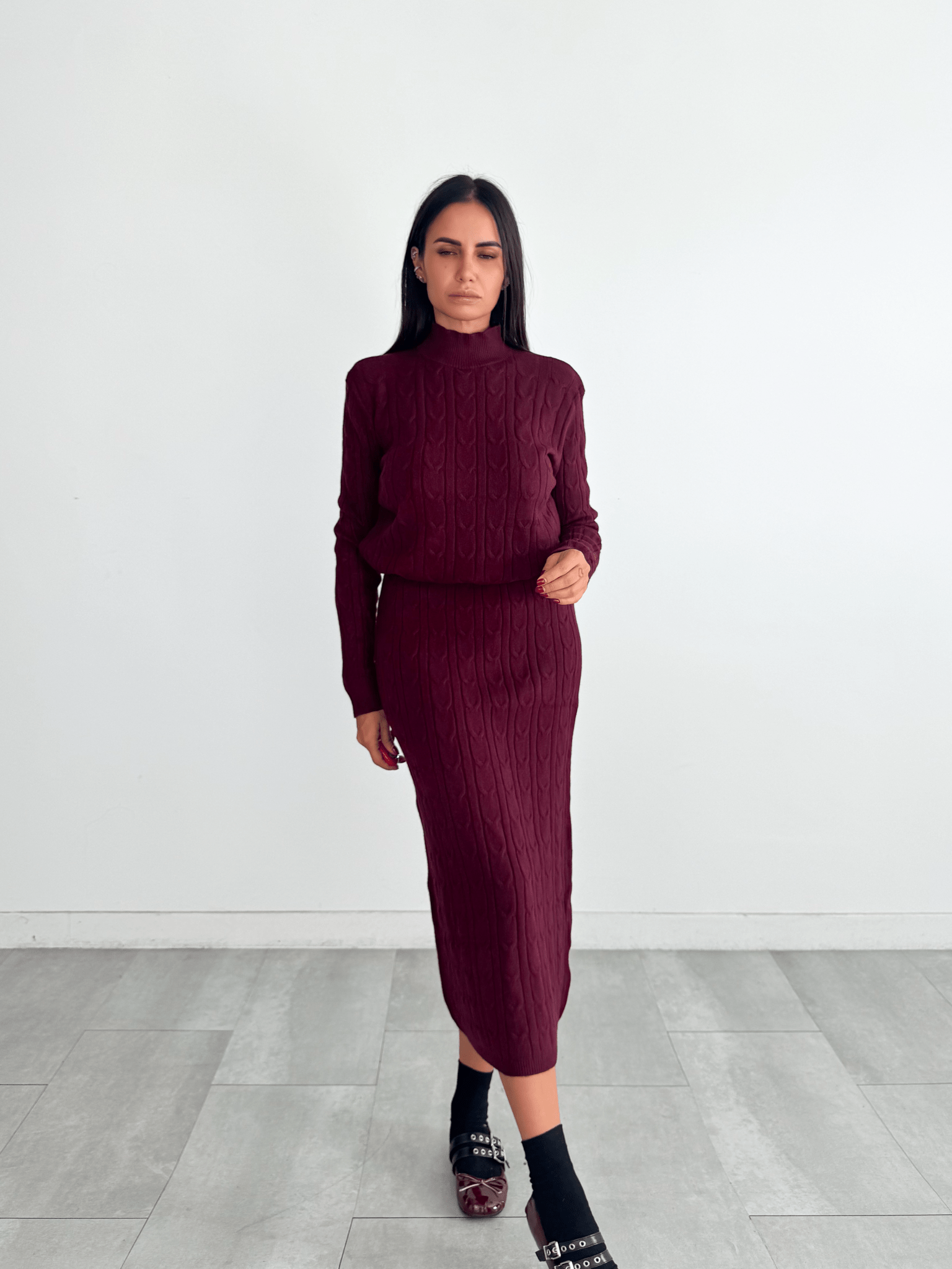 Coordinato Braided - Bordeaux - SAINTH