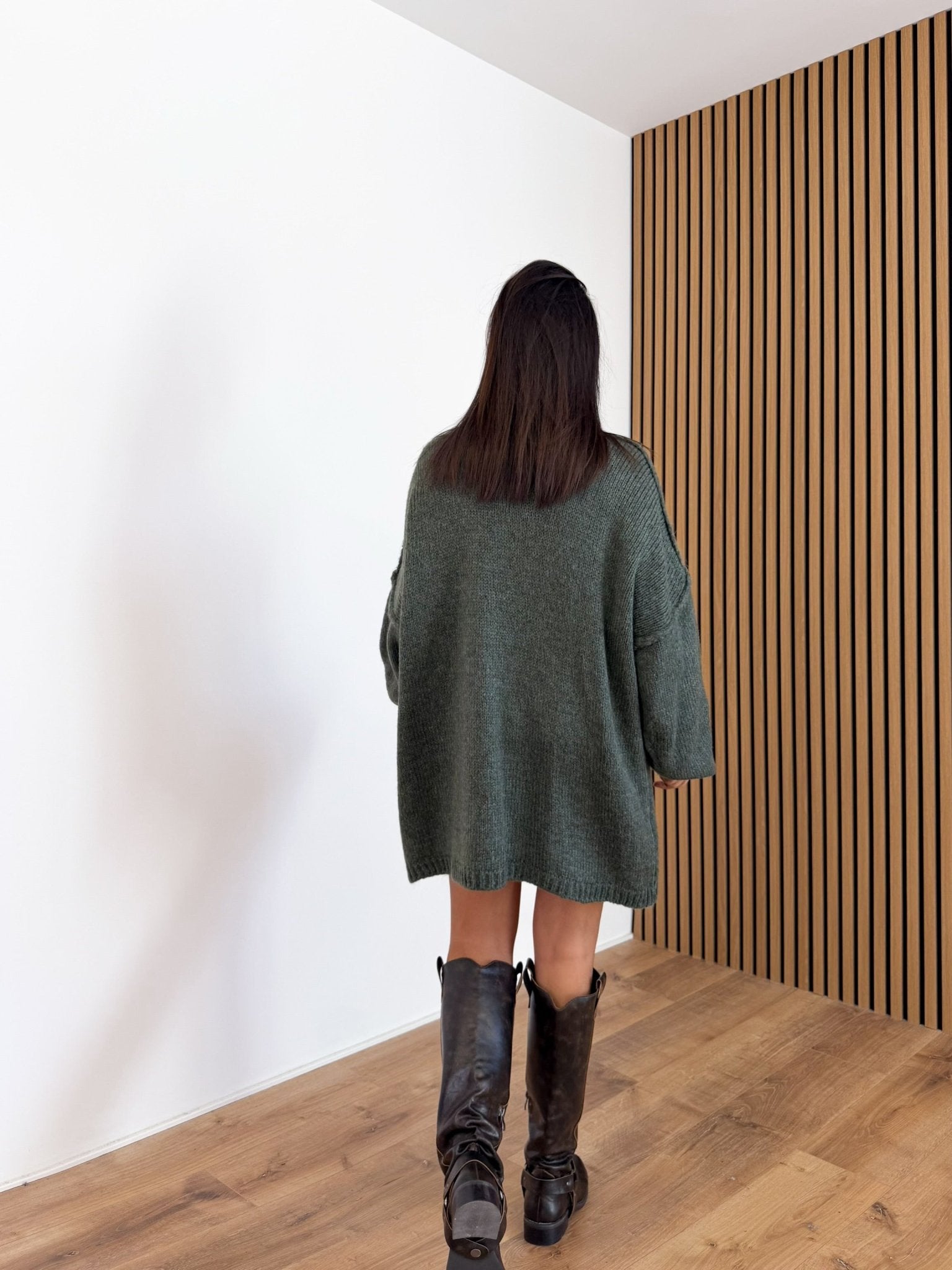 Maxi Pull Ocean - Army Green - SAINTH