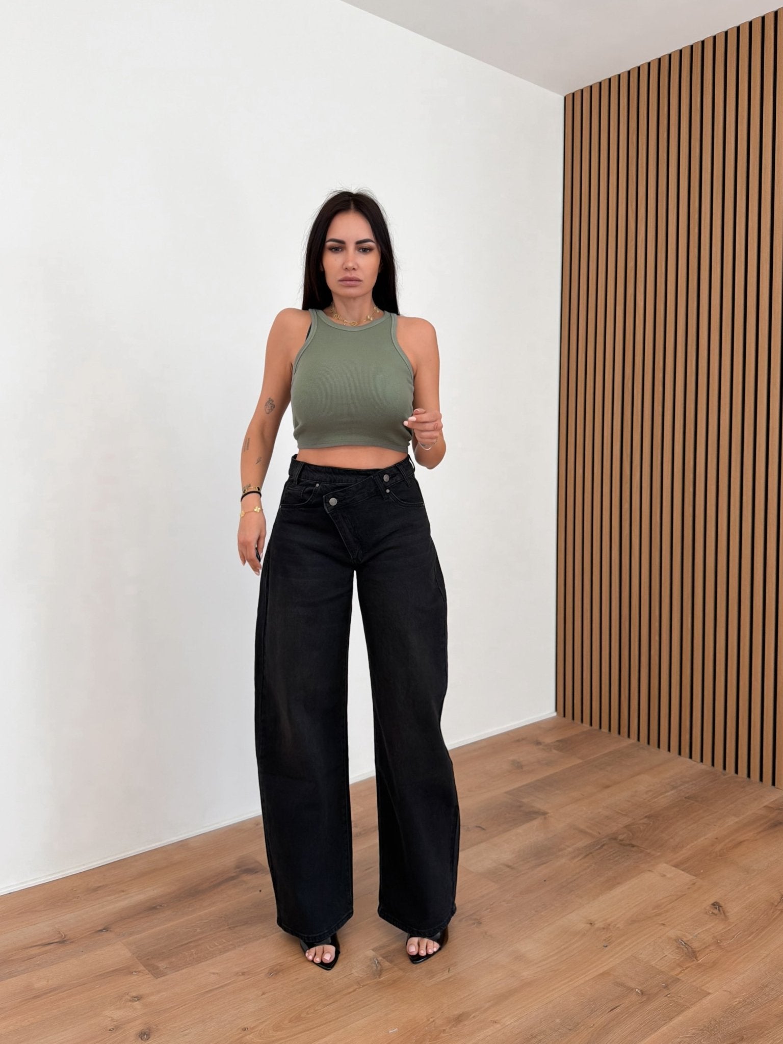 Jeans FX879 - Nero - SAINTH