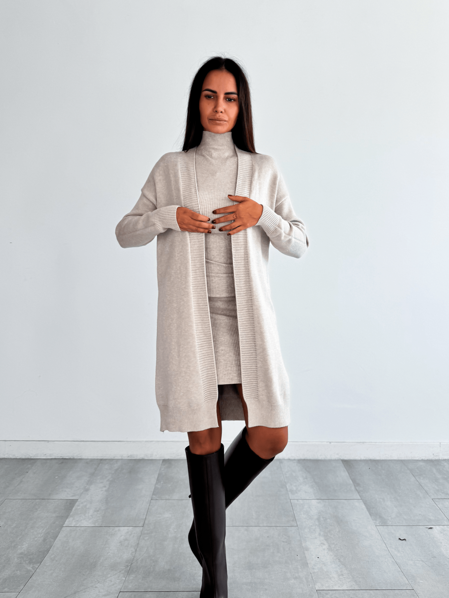 Cardigan Utility - Beige - SAINTH