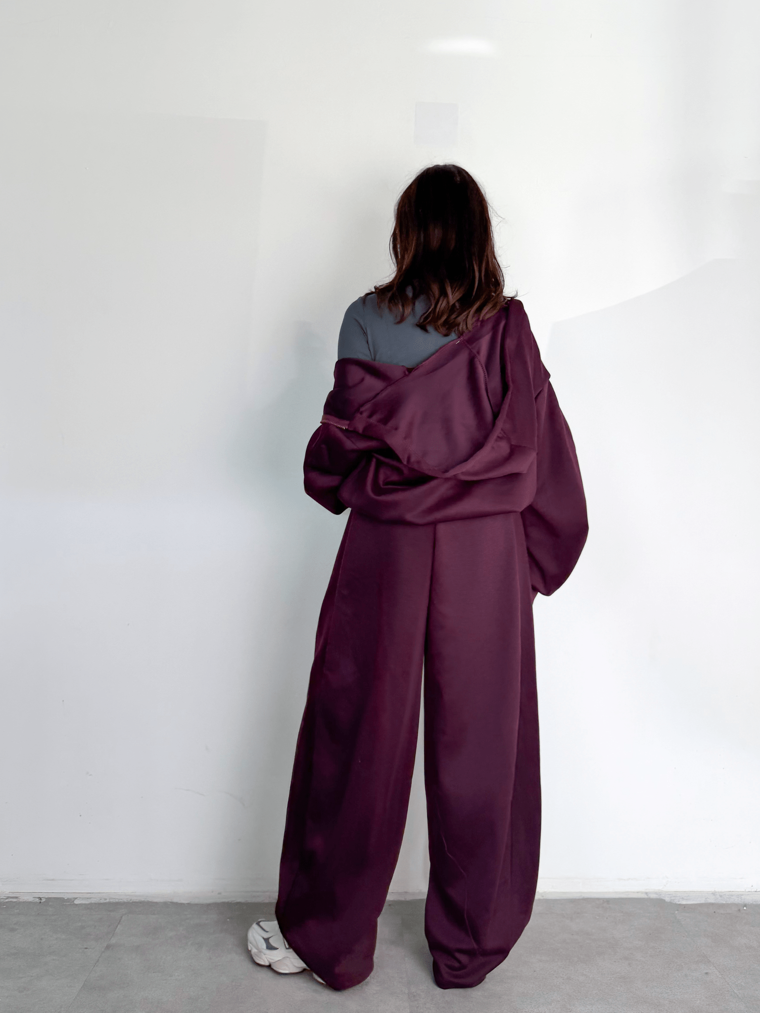 Felpa Wide Arm - Vinaccia - SAINTH