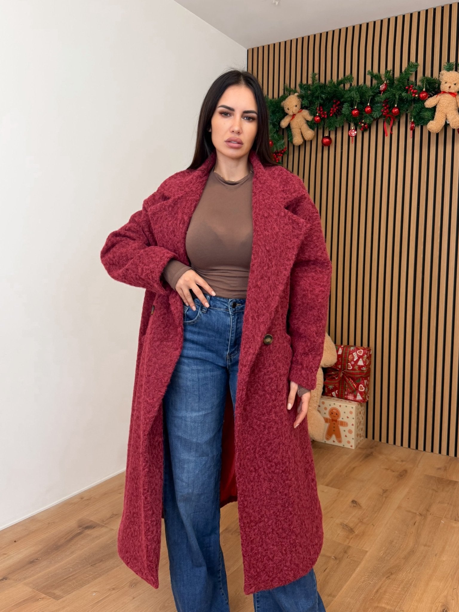 Cappotto Katia - Bordeaux - SAINTH