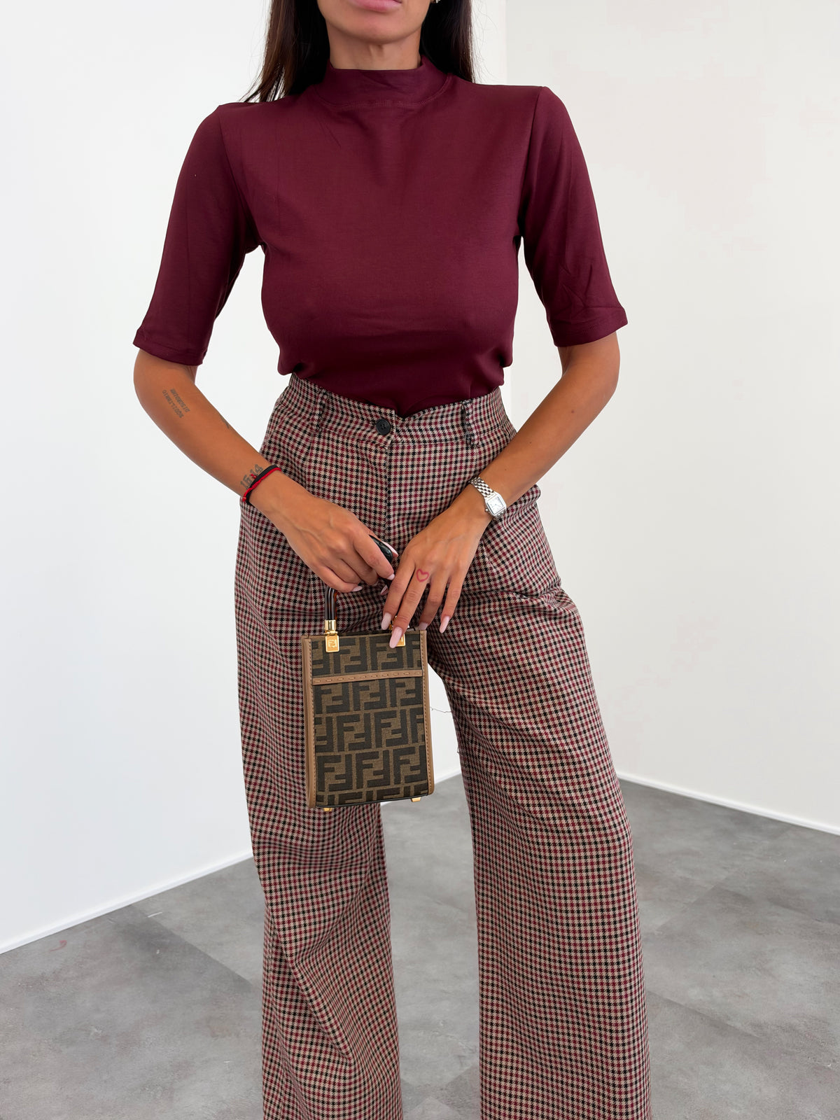 Maglia V76817 - Bordeaux - SAINTH