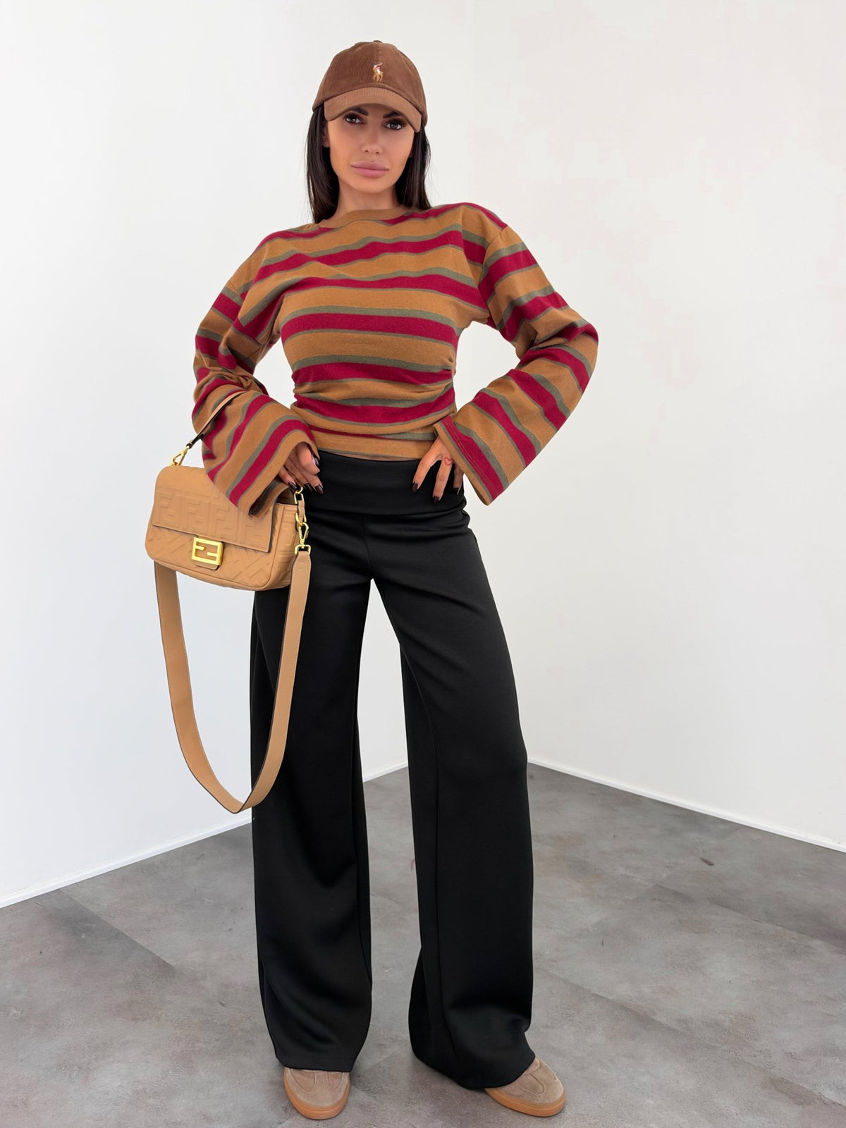 Maglia Illusion - Ocra Bordeaux - SAINTH