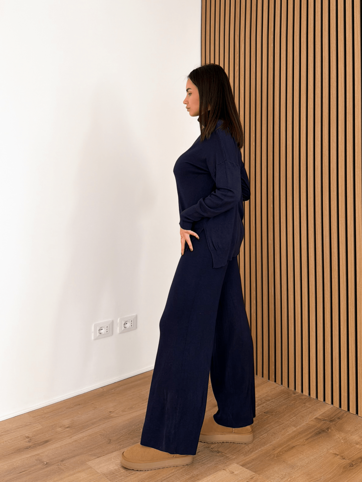 Coordinato Carezza - Blu - SAINTH