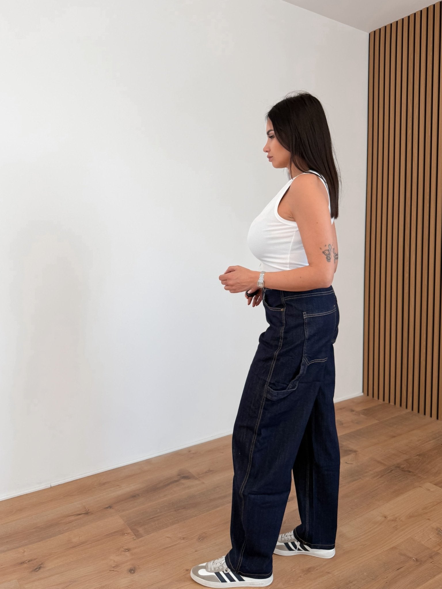 Jeans D5748 - 22 - Denim Scuro - SAINTH