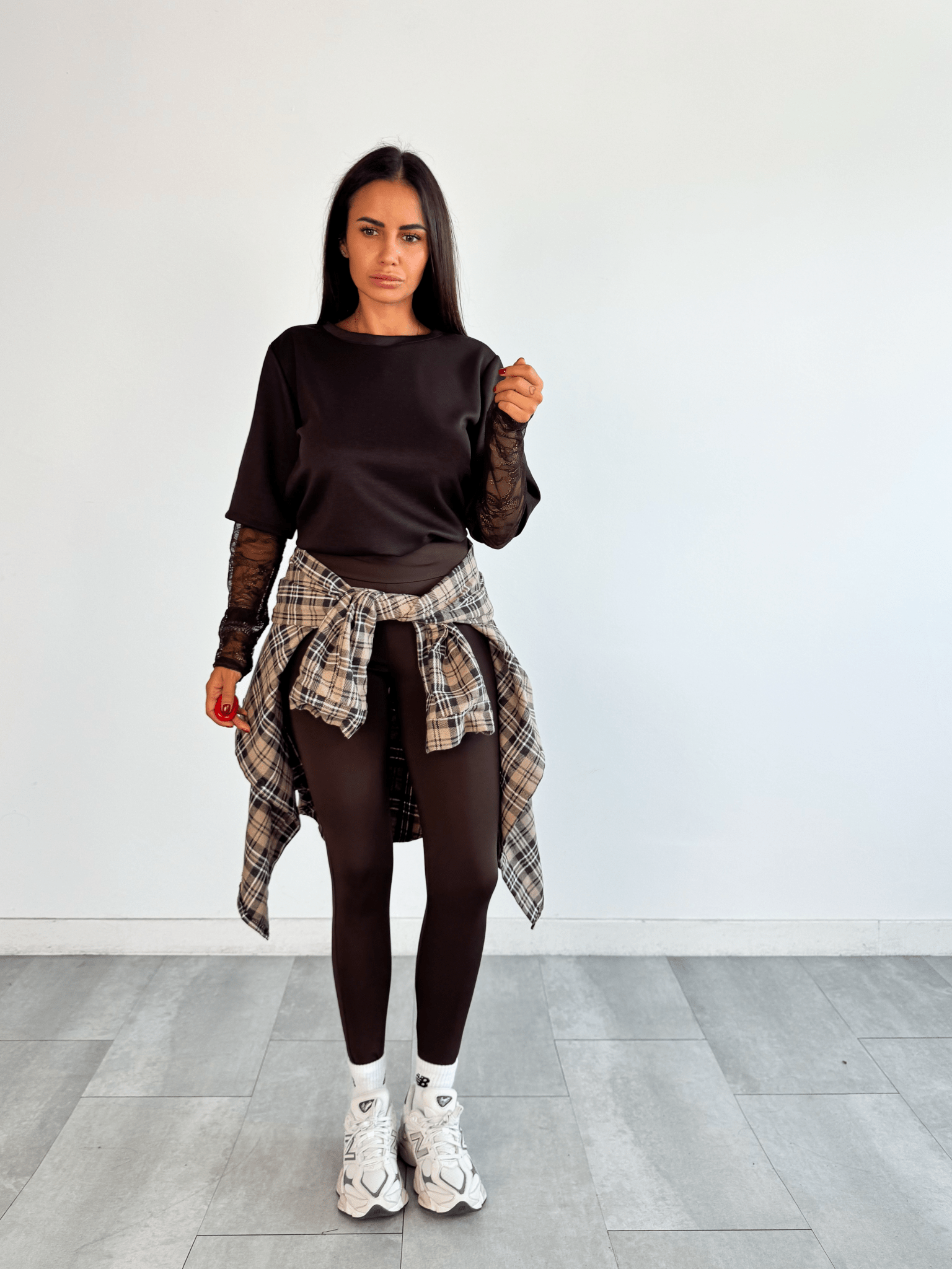 Camicia Wool - Marrone e Biscotto - SAINTH