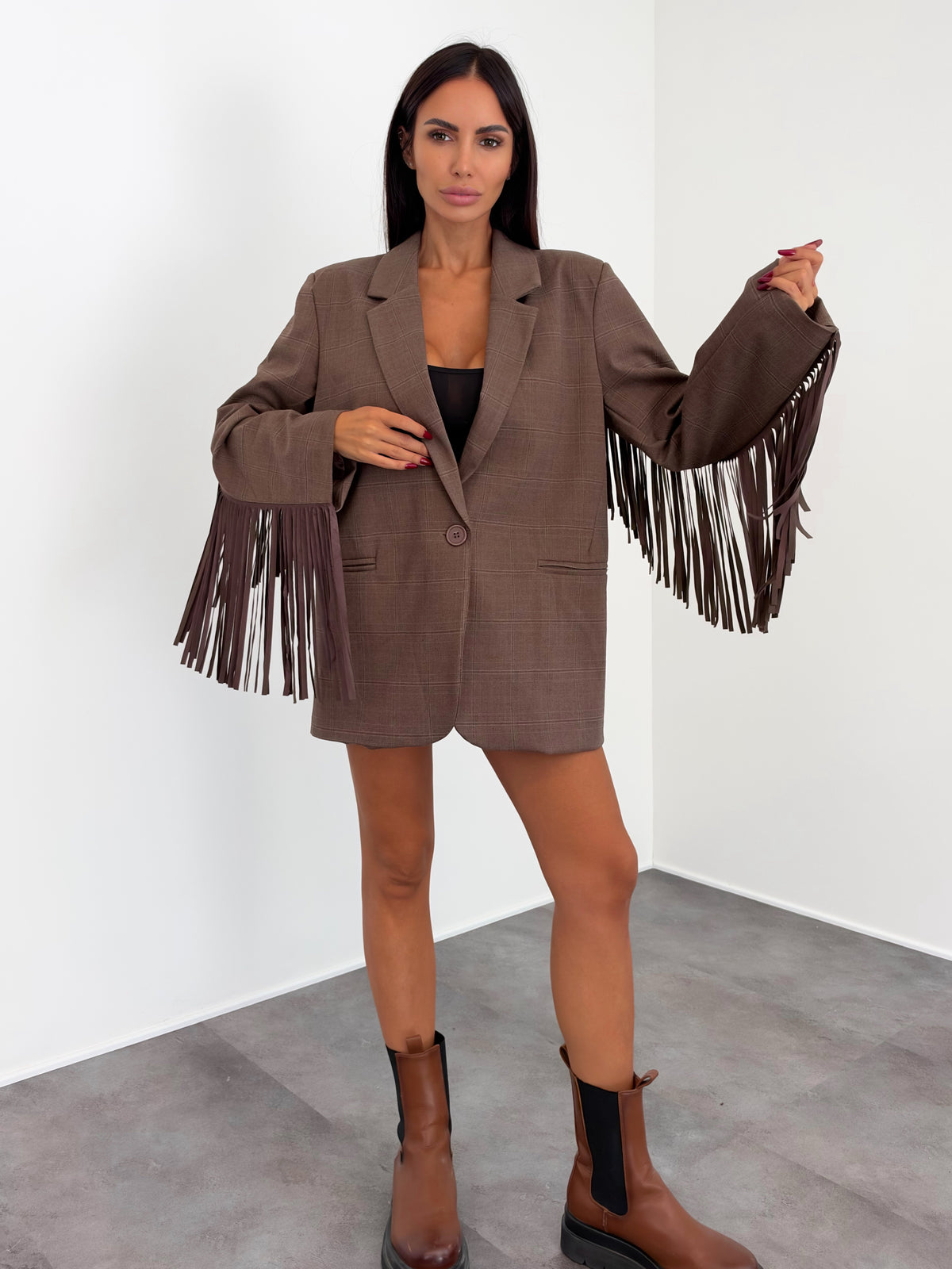 Blazer Trend - Marrone