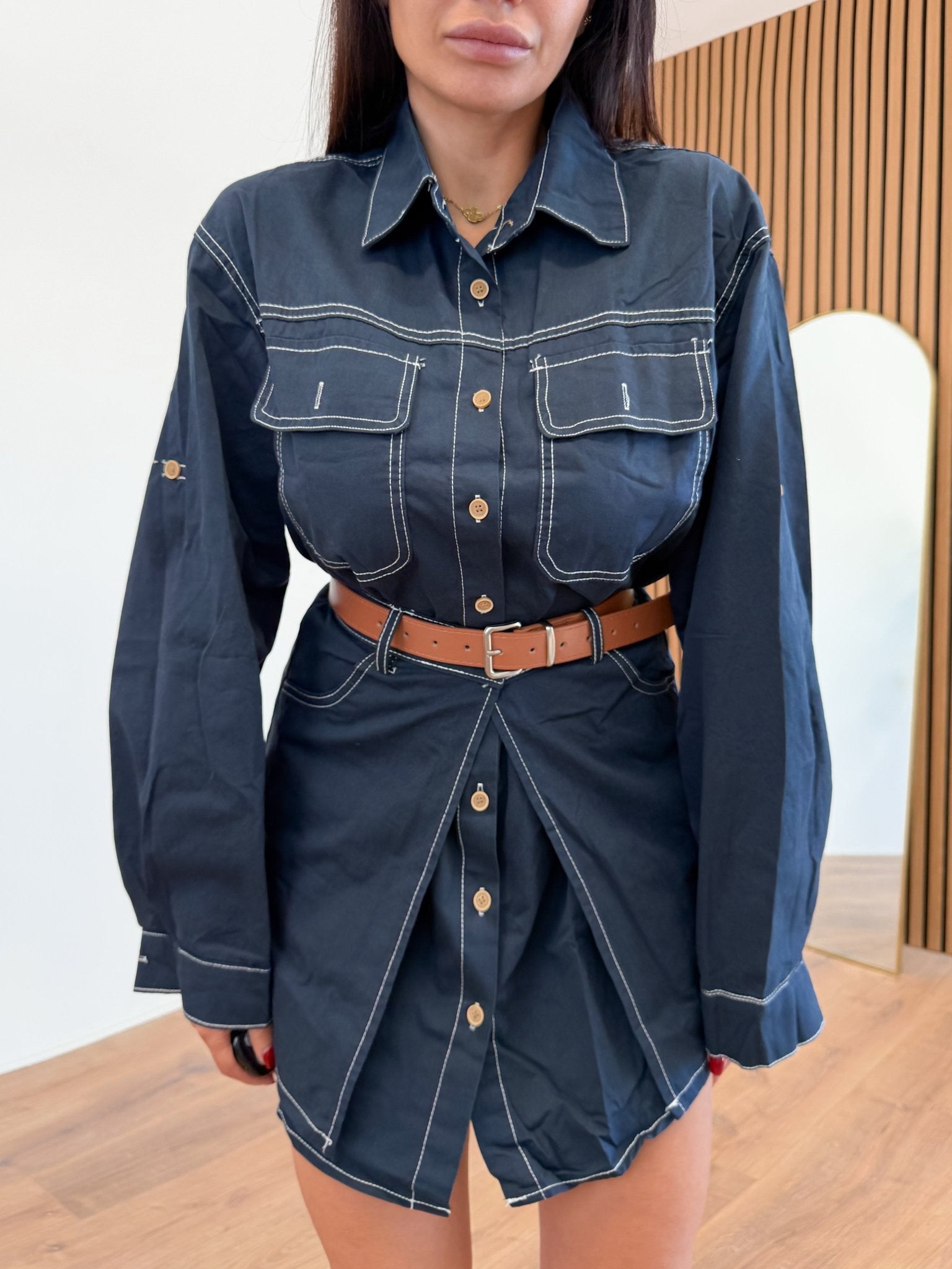 Coordinato 9831 - 11 - Denim Scuro - SAINTH