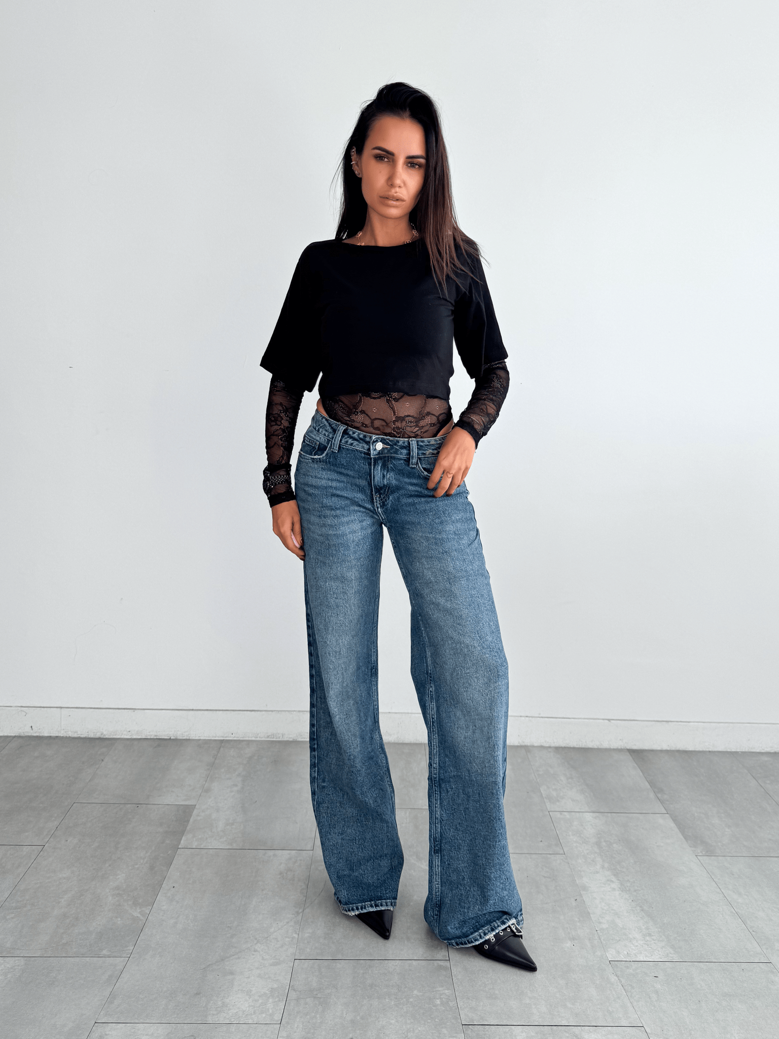 Body Style + Maglietta - Nero - SAINTH