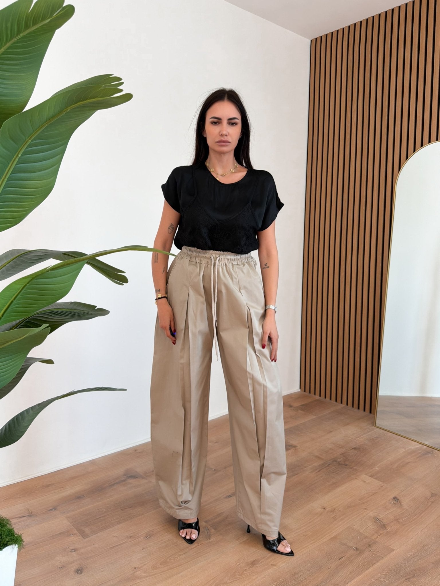 Pantalone West - Beige - SAINTH