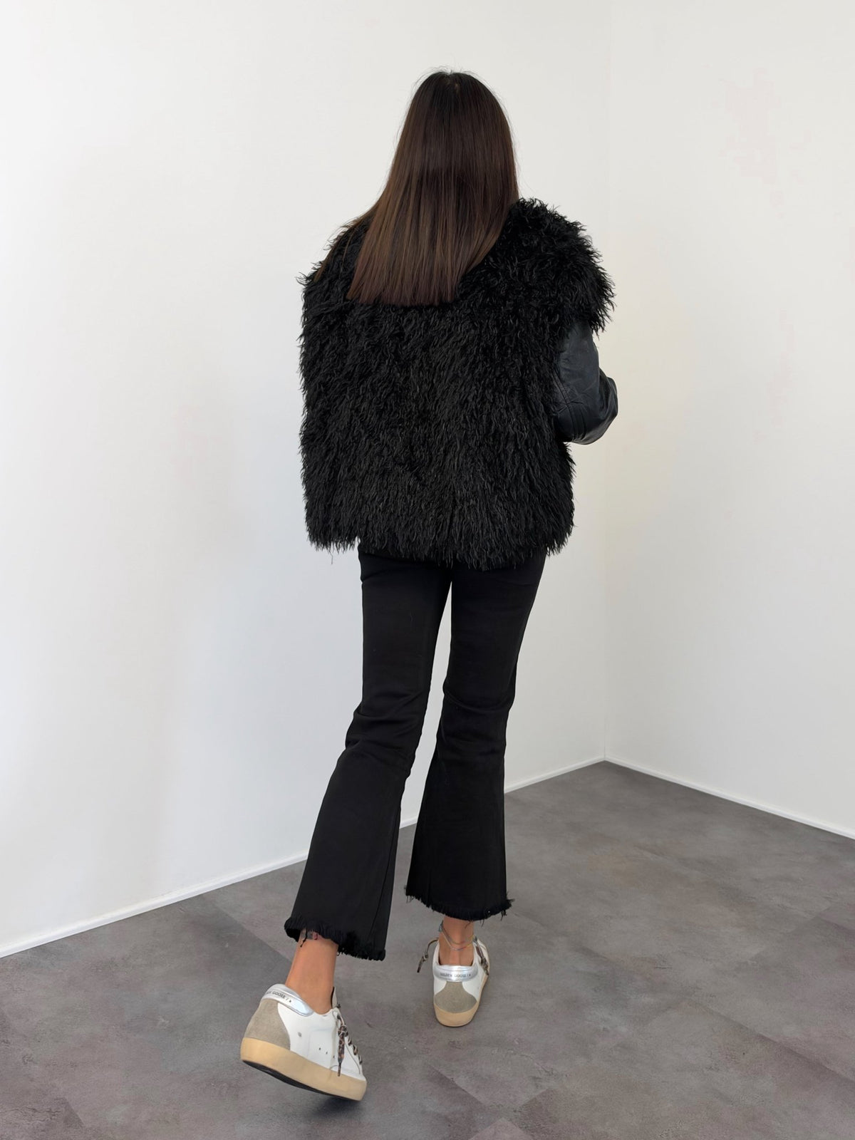 Biker + Gilet Cortina - Nera - SAINTH