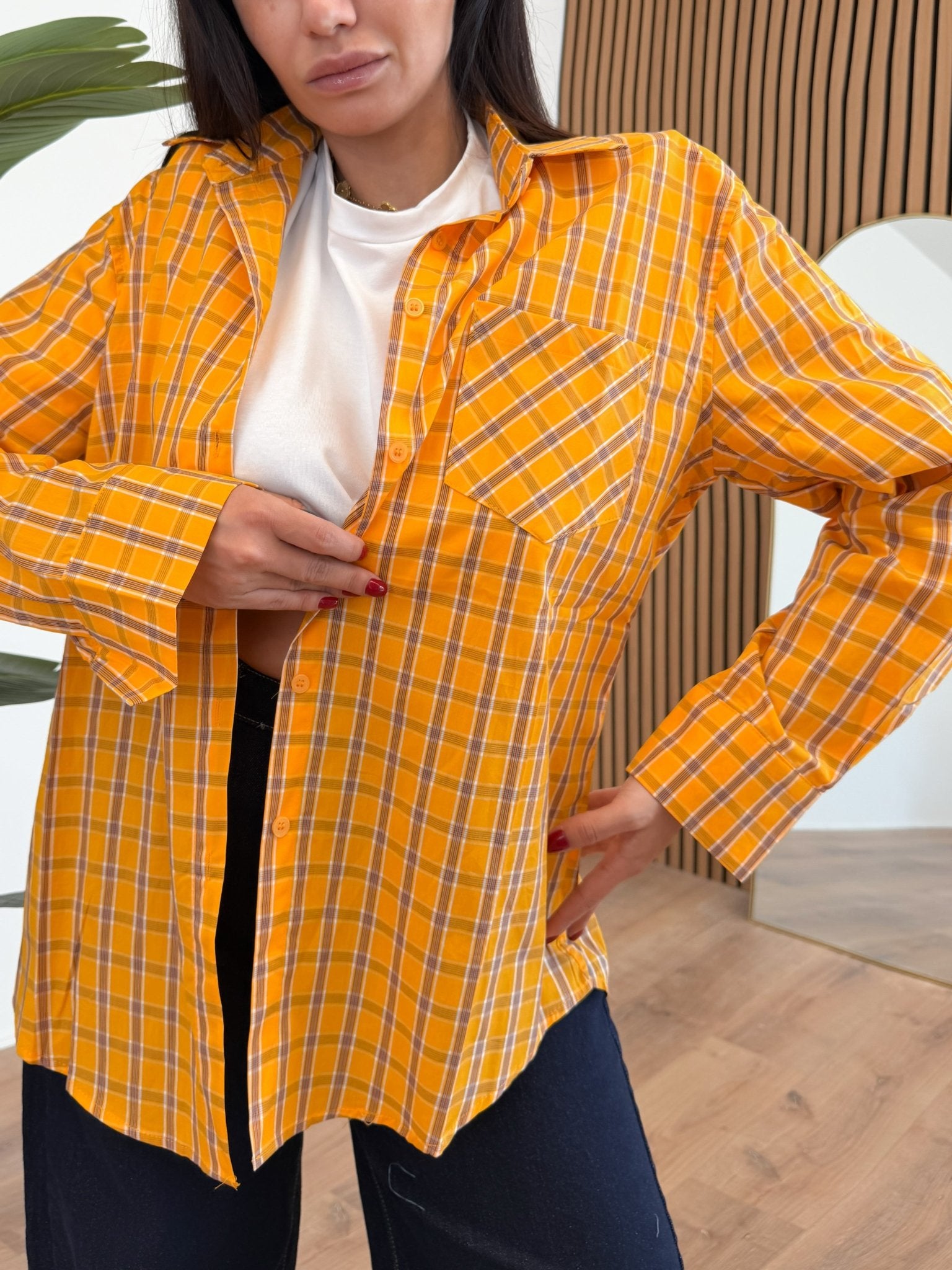 Camicia Colour - Gialla - SAINTH