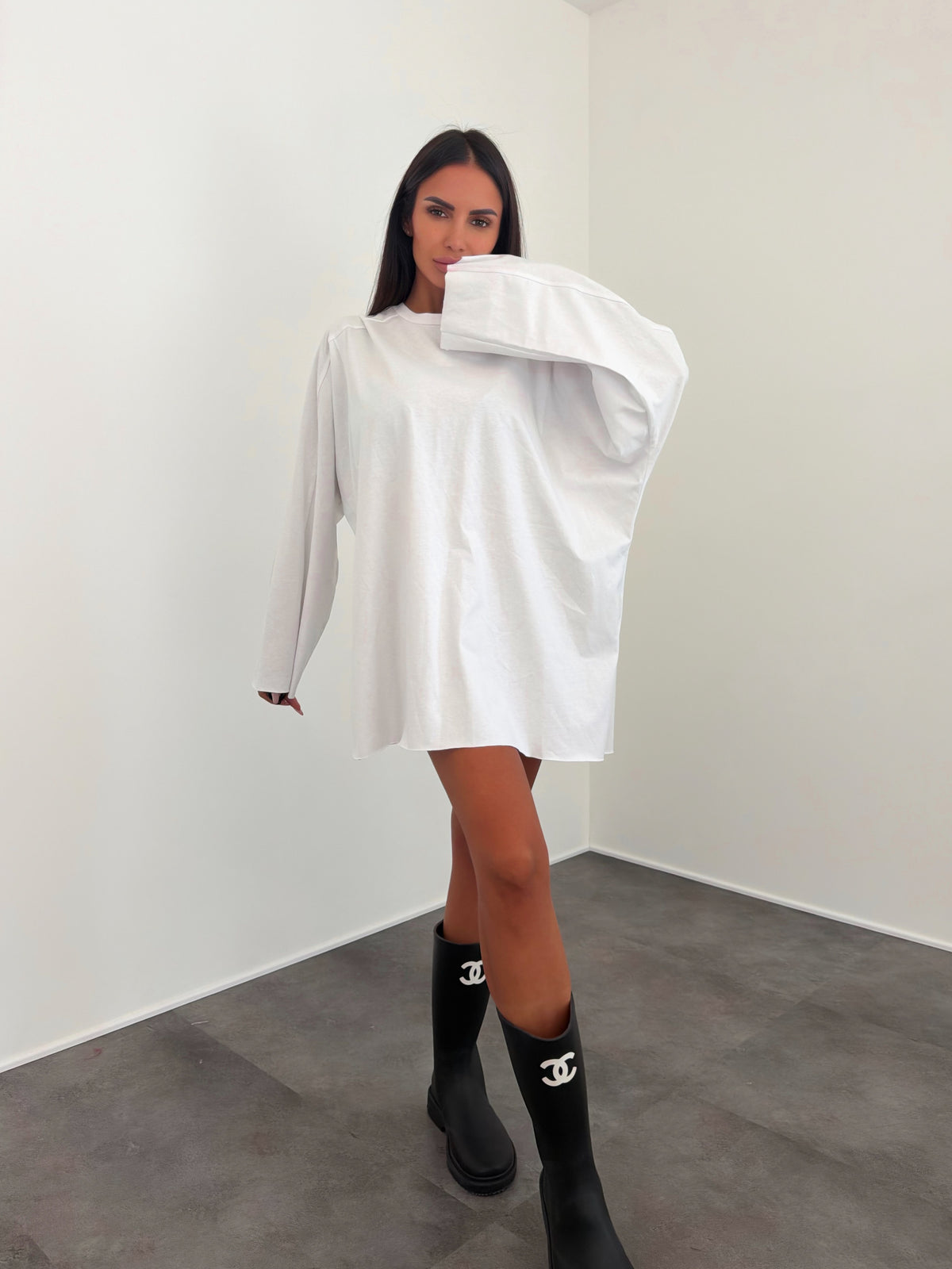 Maglia Oversize - Bianca