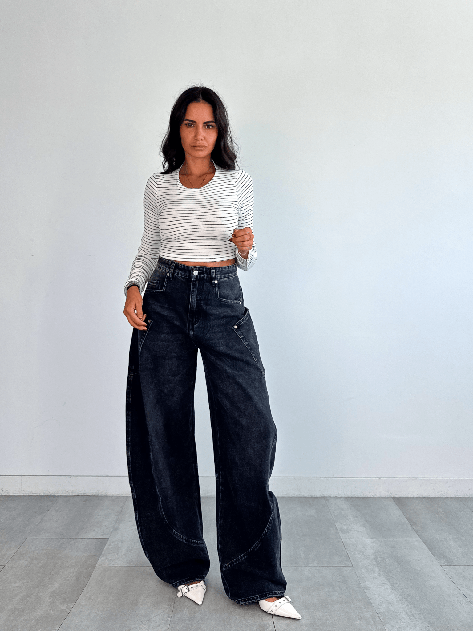 Jeans Shock - Nero - SAINTH